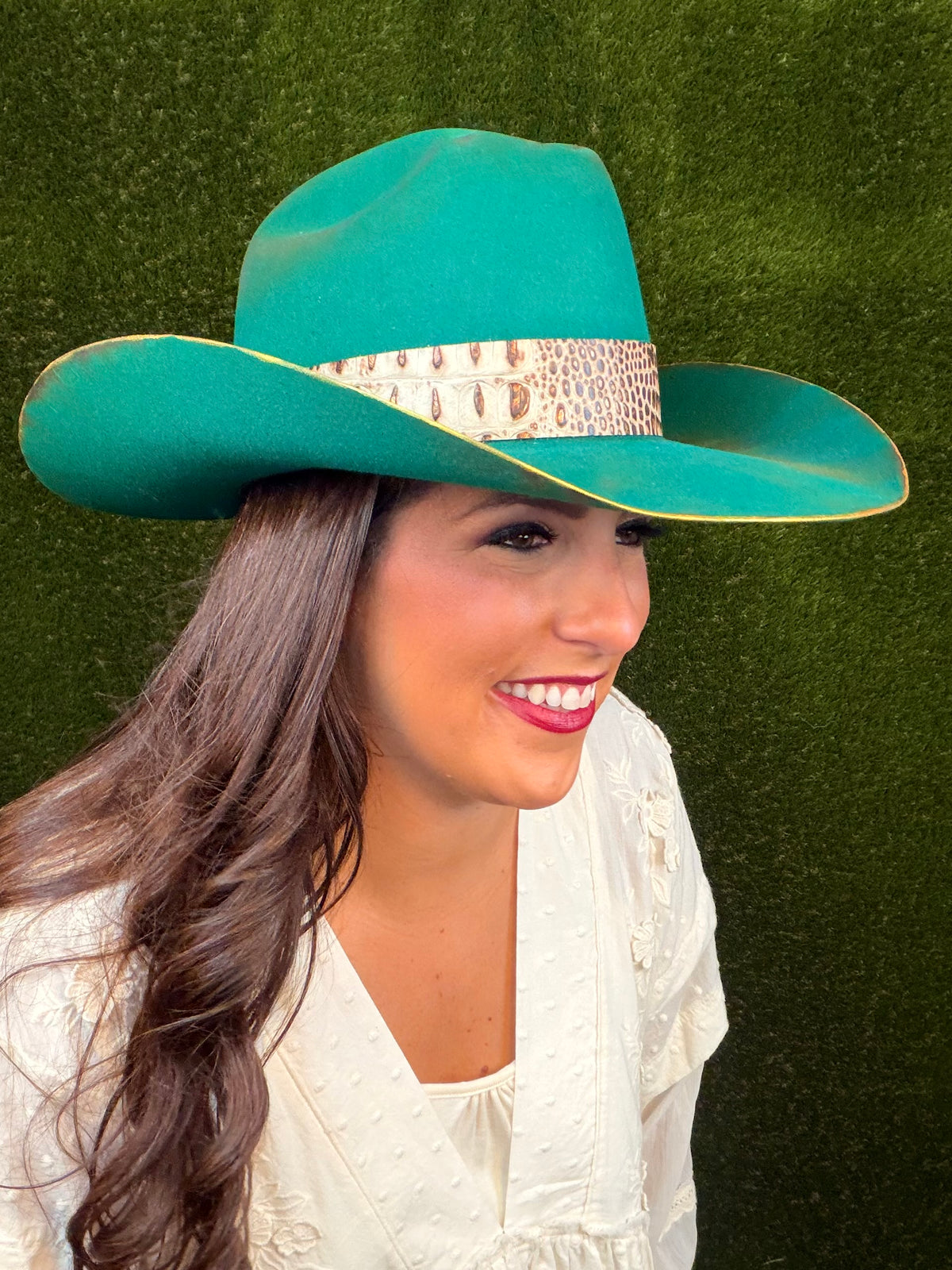 Hey There, Smokeshow Cowboy Hat - Size 7 1/8