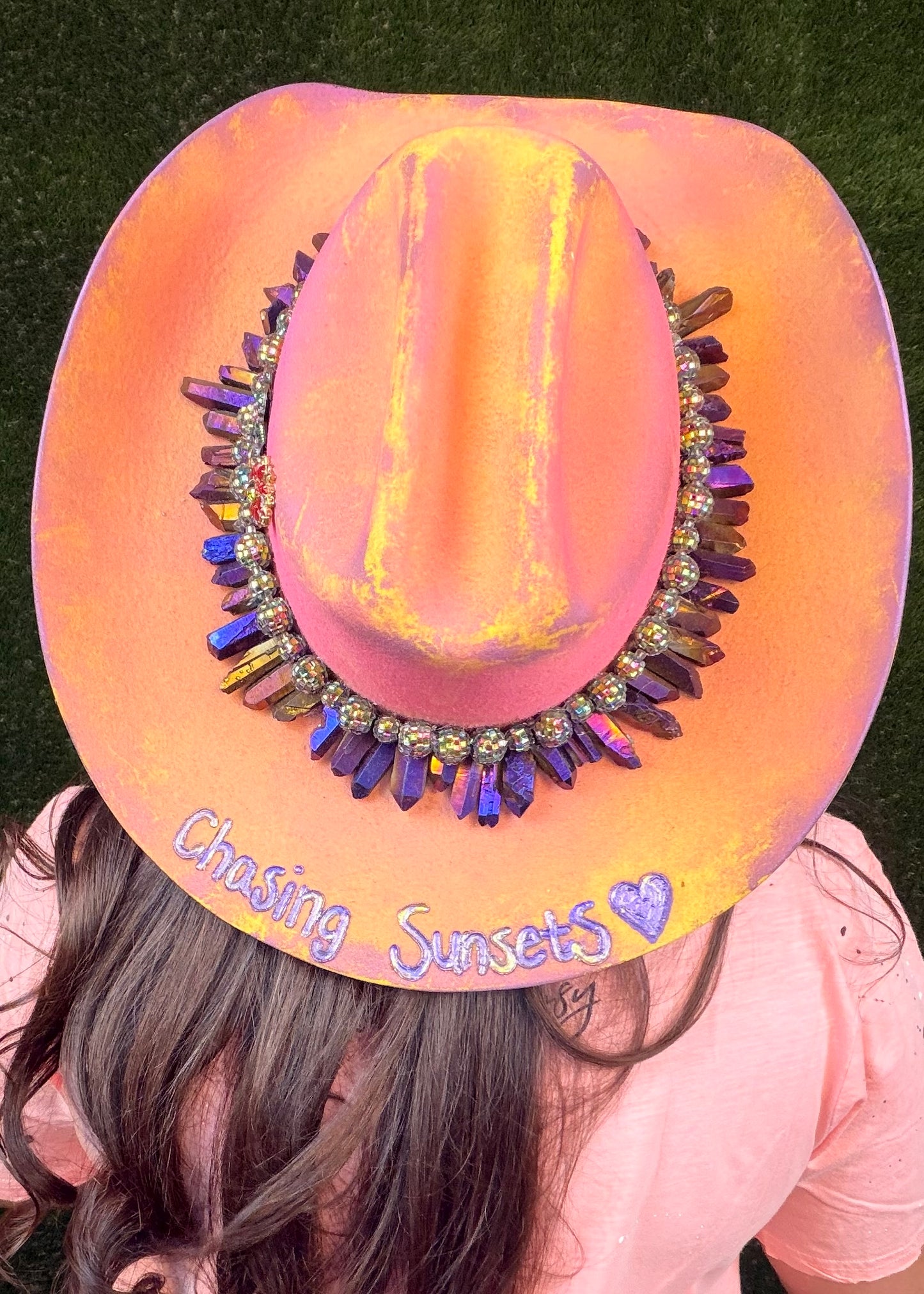 Chasing Sunsets Cowboy Hat - Size Medium