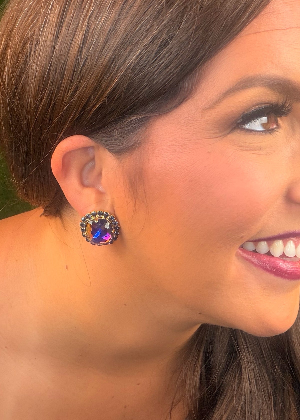 Cambrie Earrings - Volcano