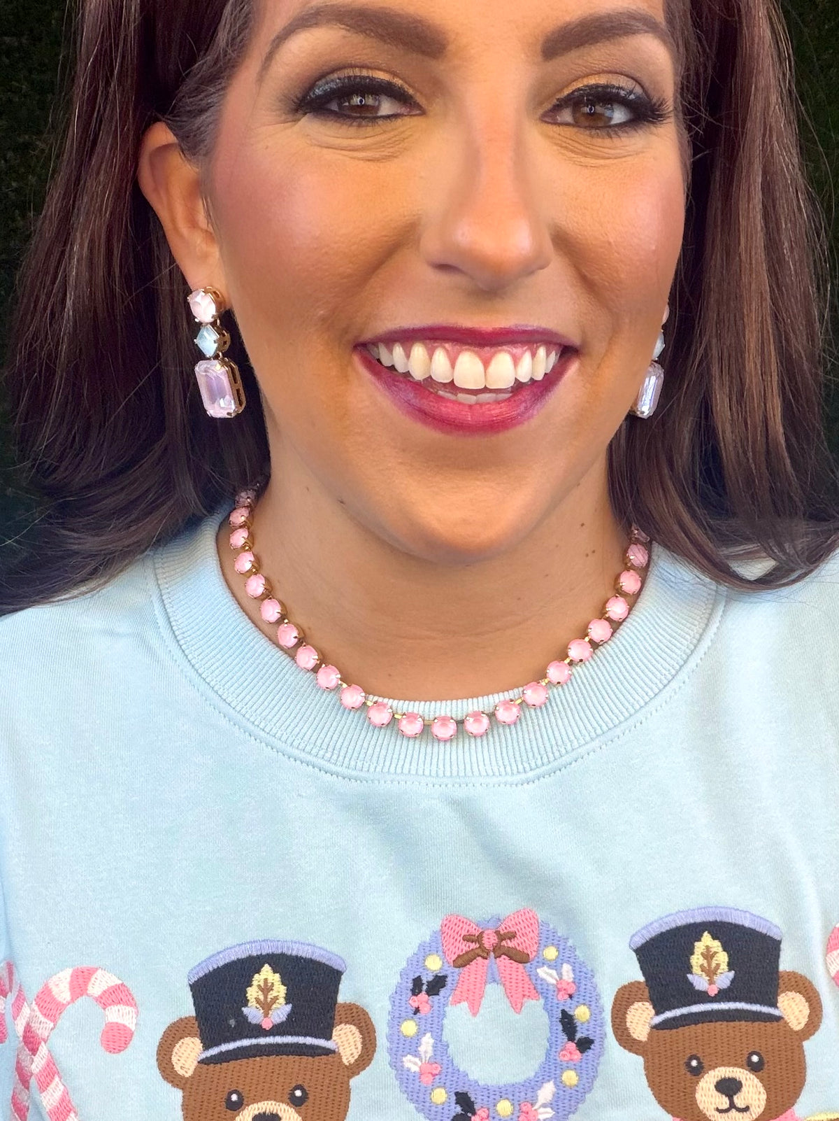 Oakland Necklace - Bubblegum Pink