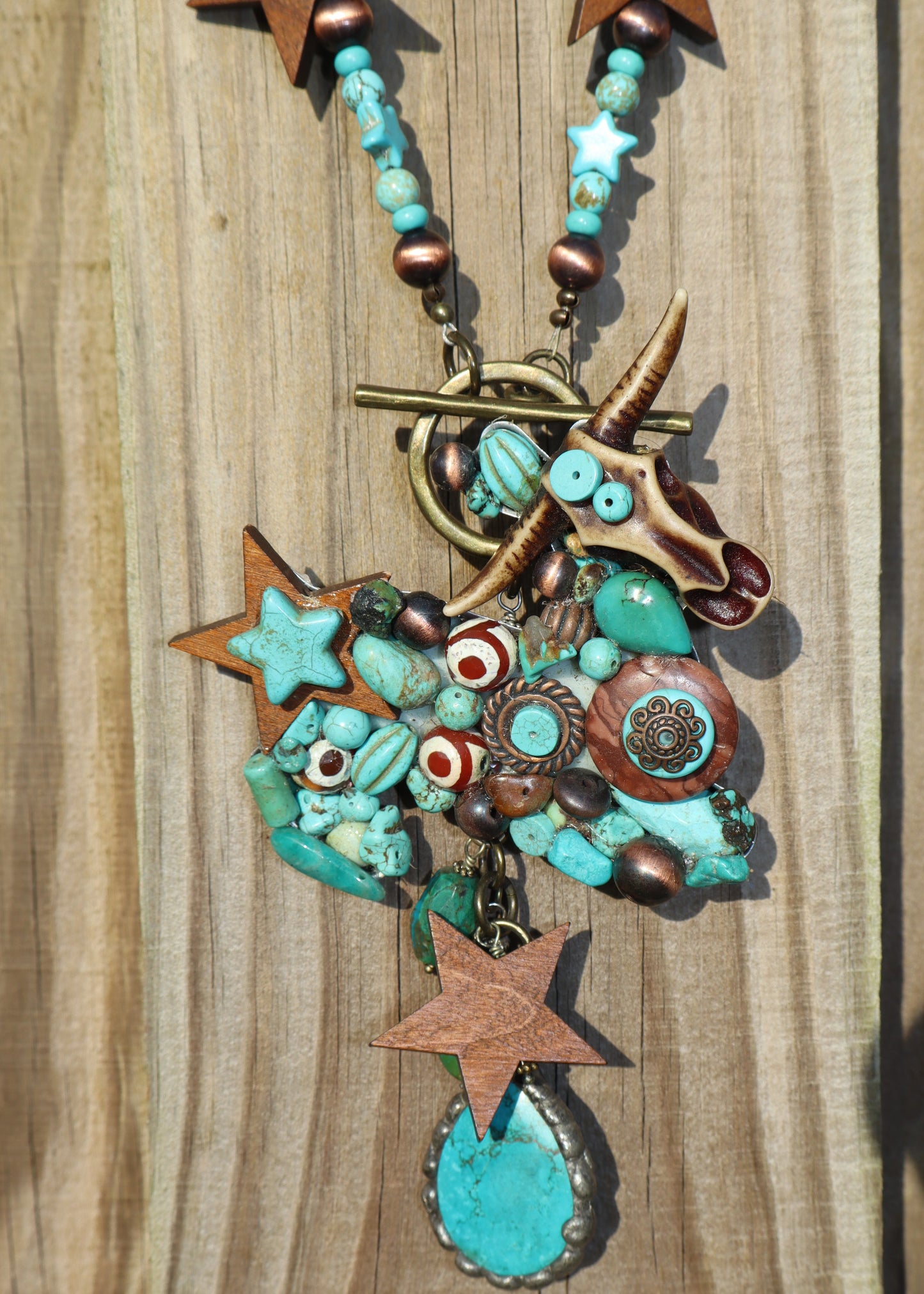 Anatomy Of A Steer Necklace
