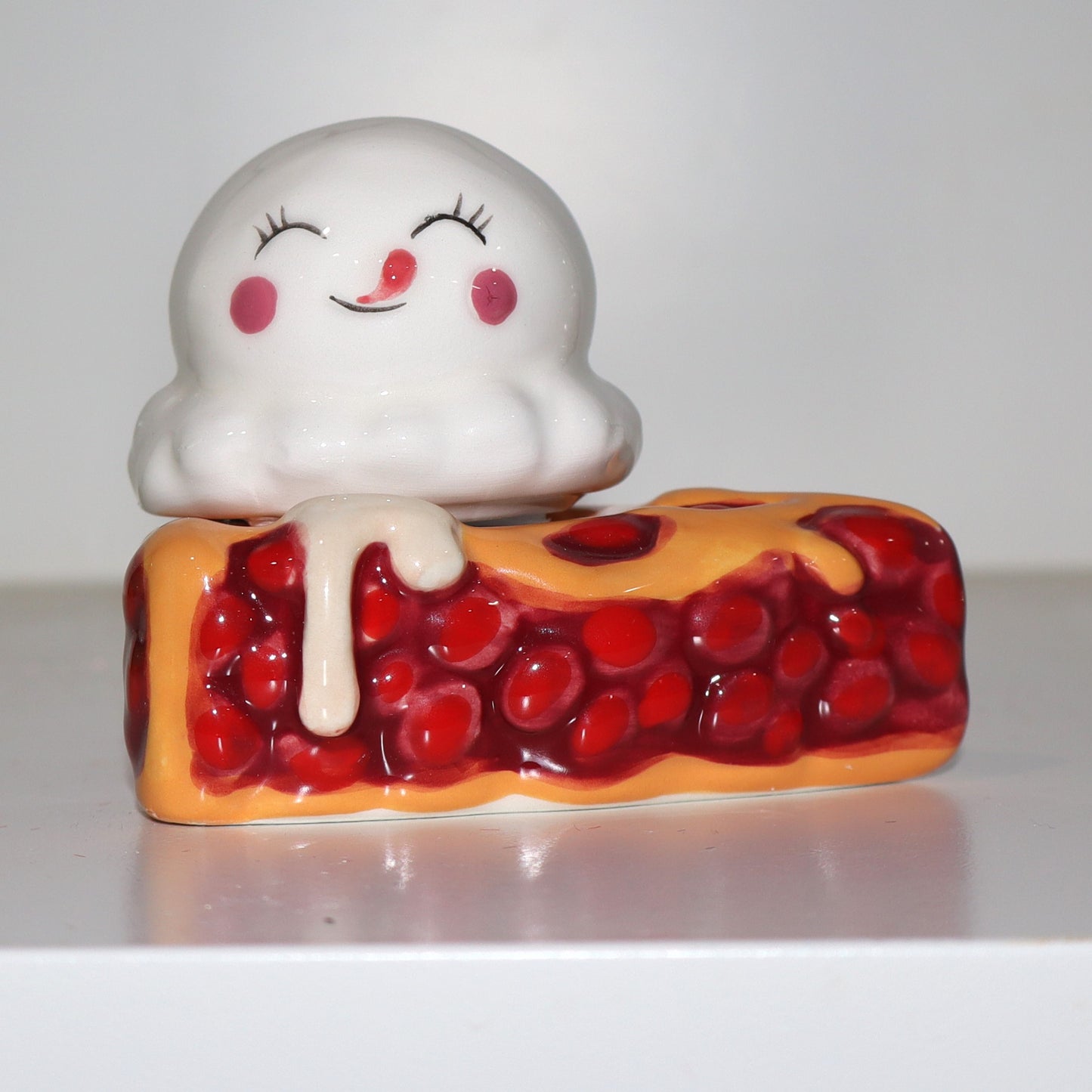 Cherry Pie A La Mode Salt and Pepper Shakers