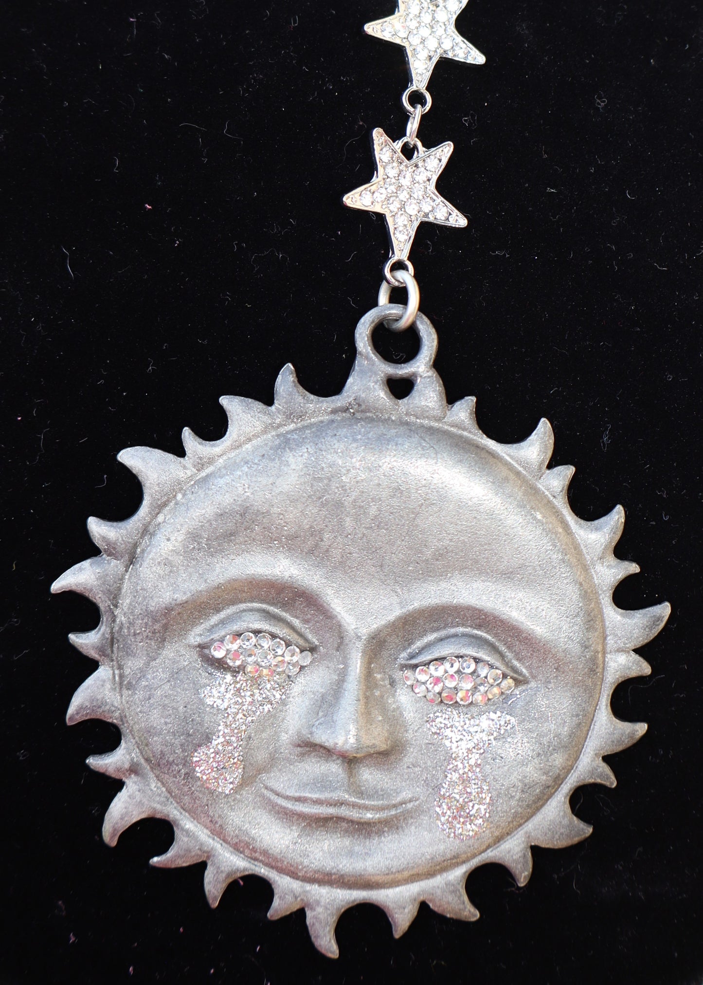 Crying Sun Necklace