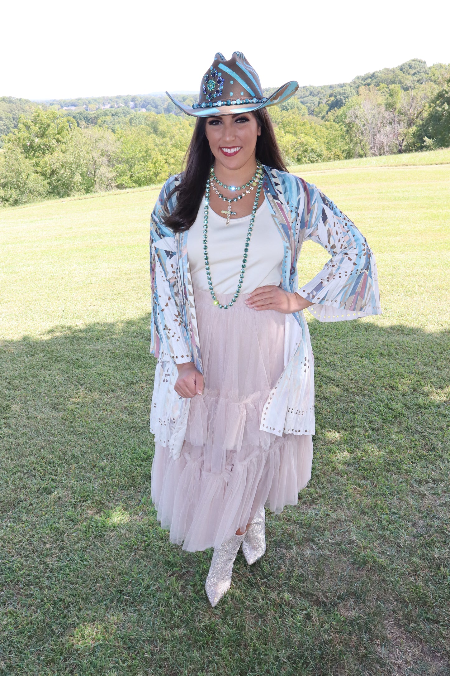 Dance The Night Away Tulle Skirt - Taupe