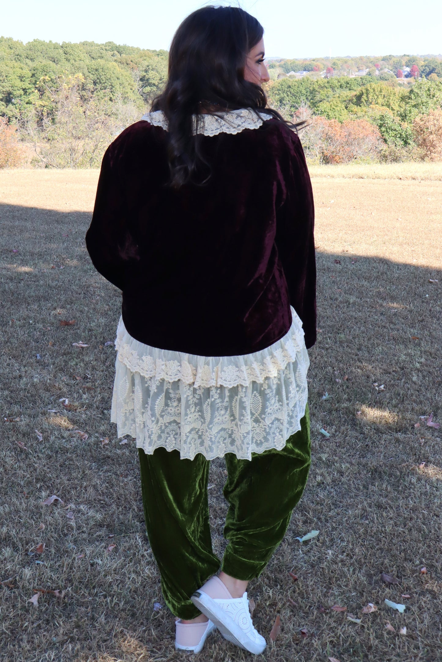 Dream Weaver Jacket - Merlot