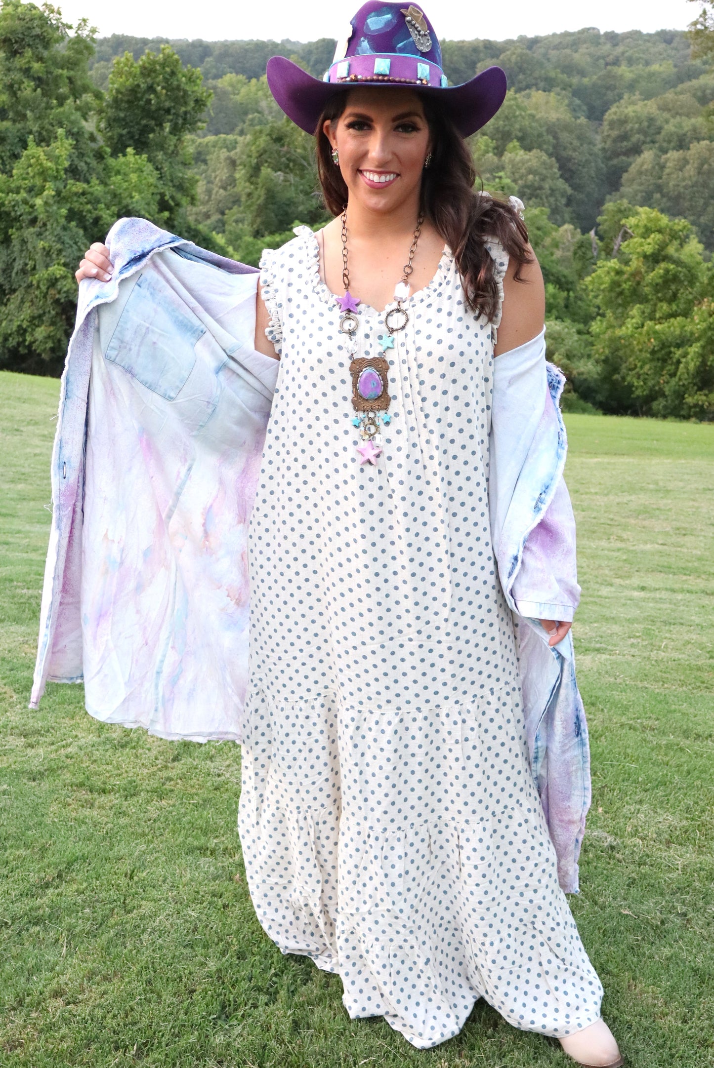 Painter's Duster - Purple