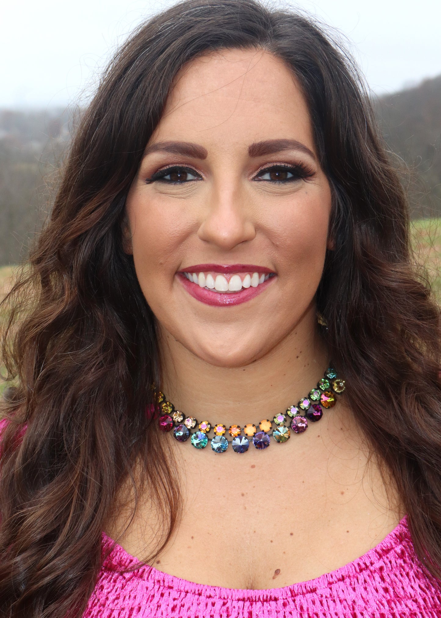 Gweneth Necklace - Smutt Watermelon