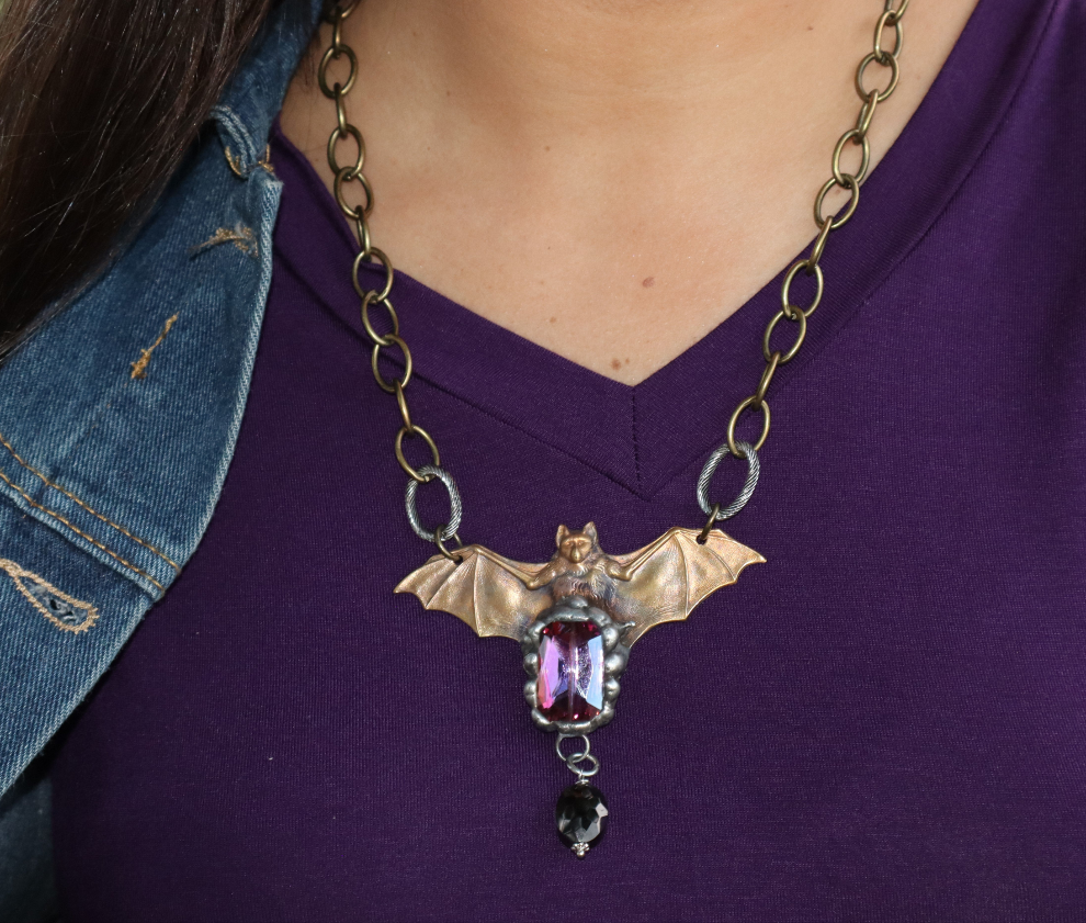 Feeling Batty Necklace