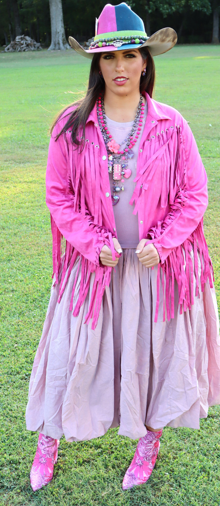 Sleeveless Balloon Skirt Dress - Purple