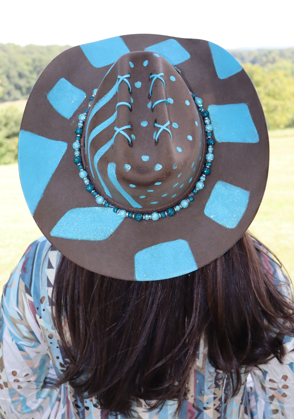 Nobody Puts Baby In A Box Cowboy Hat - Size 7 1/8