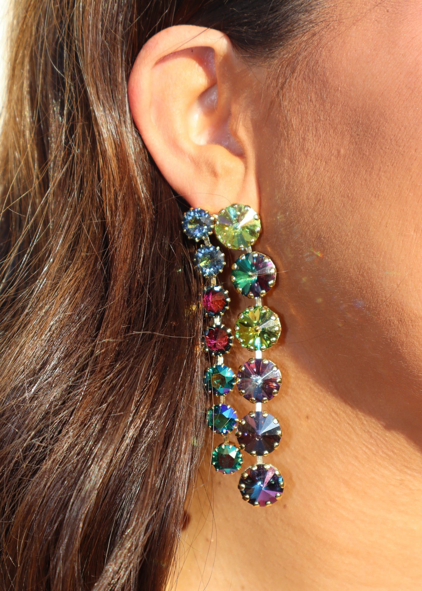 Lilibet Double Earrings - Eclipse