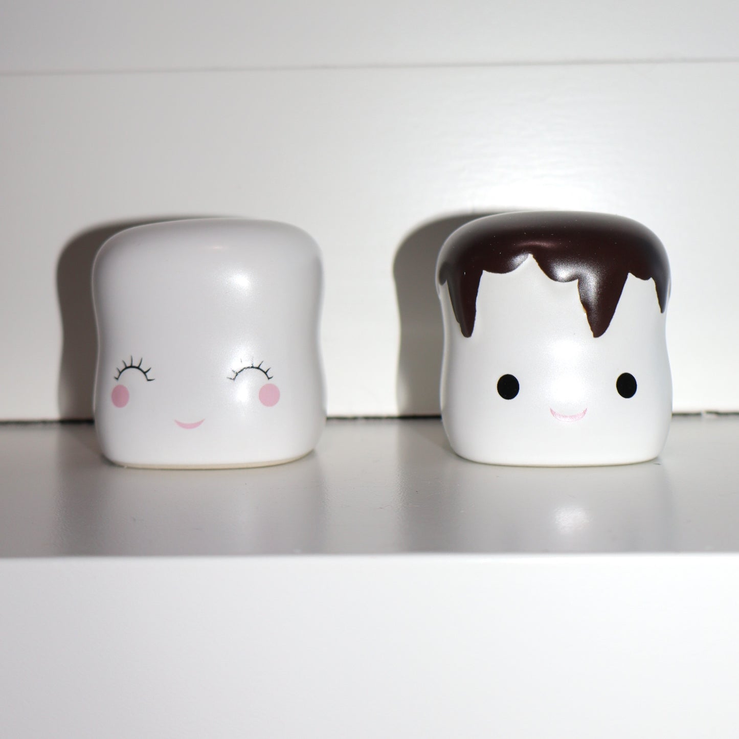 Marshmallow Salt and Pepper Shakers
