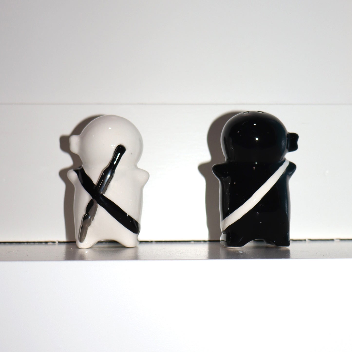 Ninja Salt and Pepper Shakers