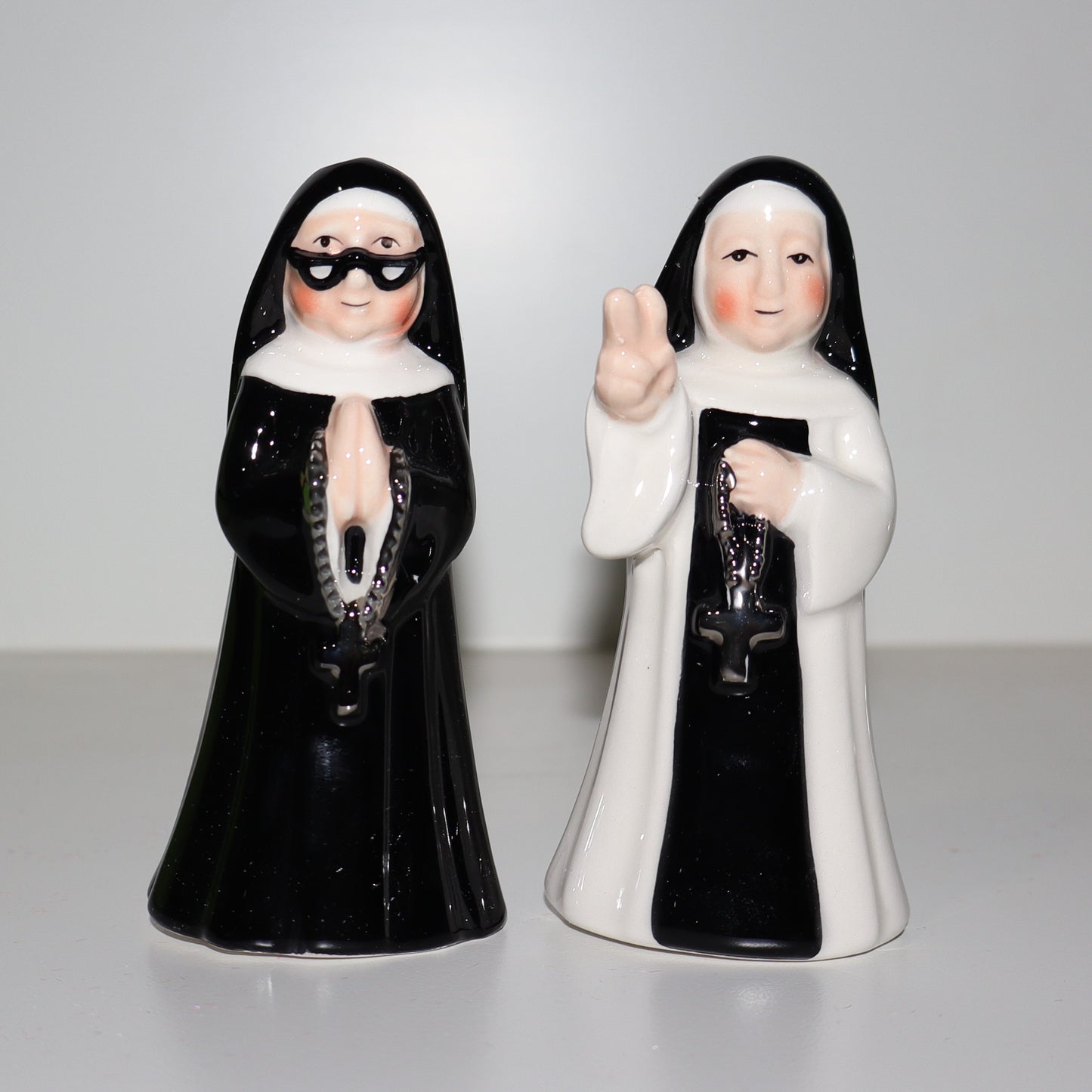 Nun Salt and Pepper Shakers