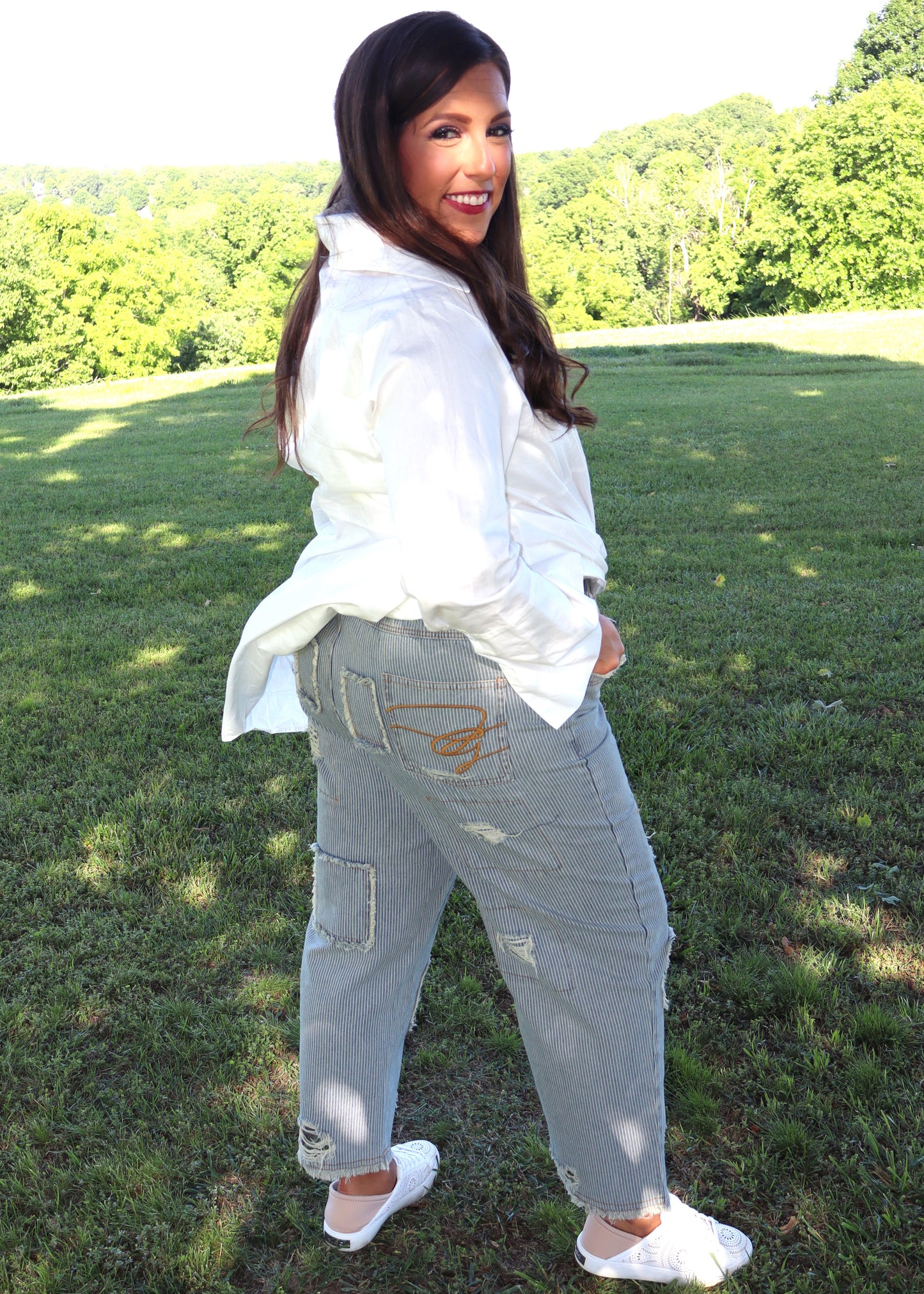 On The Road Pants/Jeans - Dusty Denim