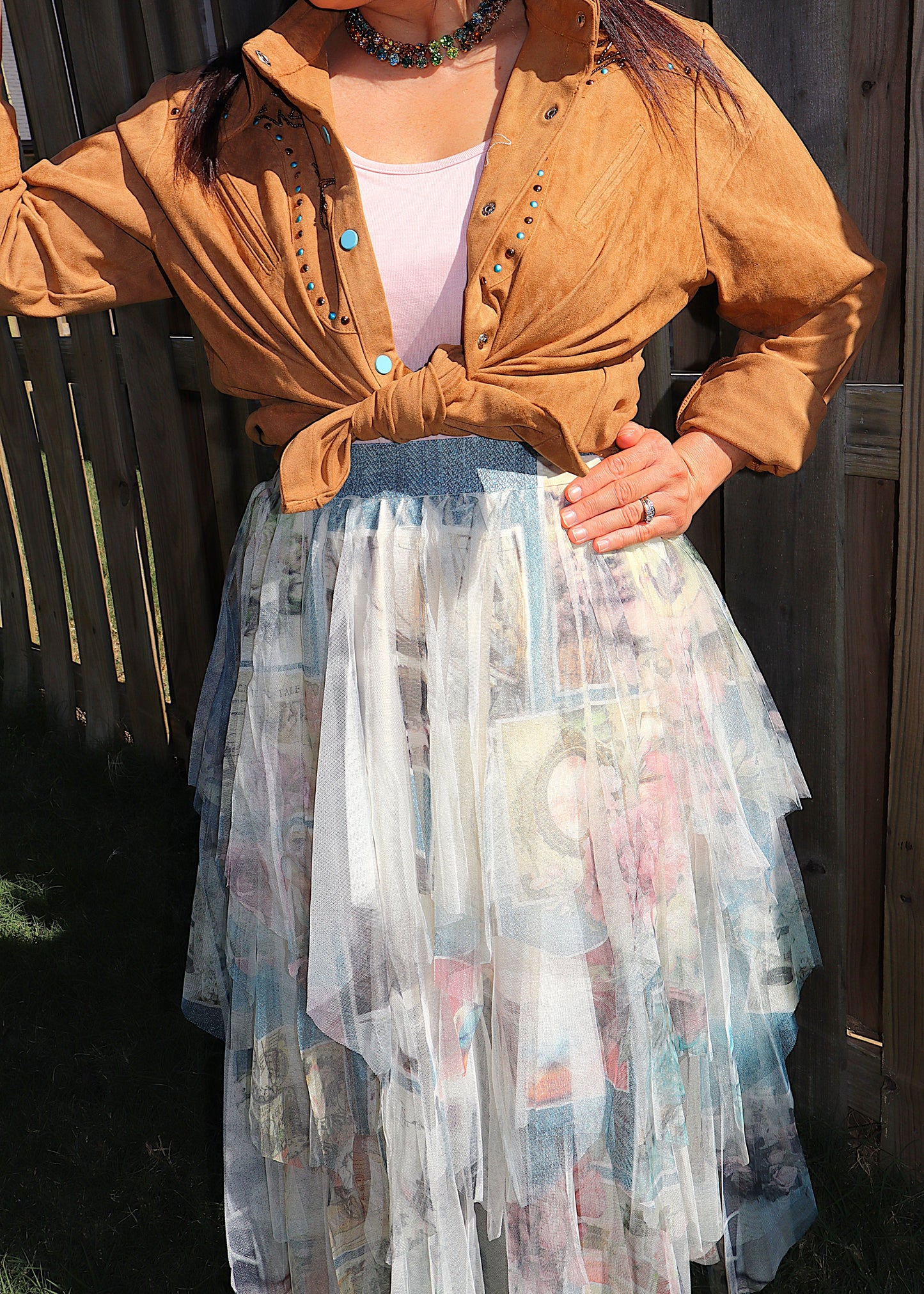 Picture Perfect Paris Handkerchief Skirt