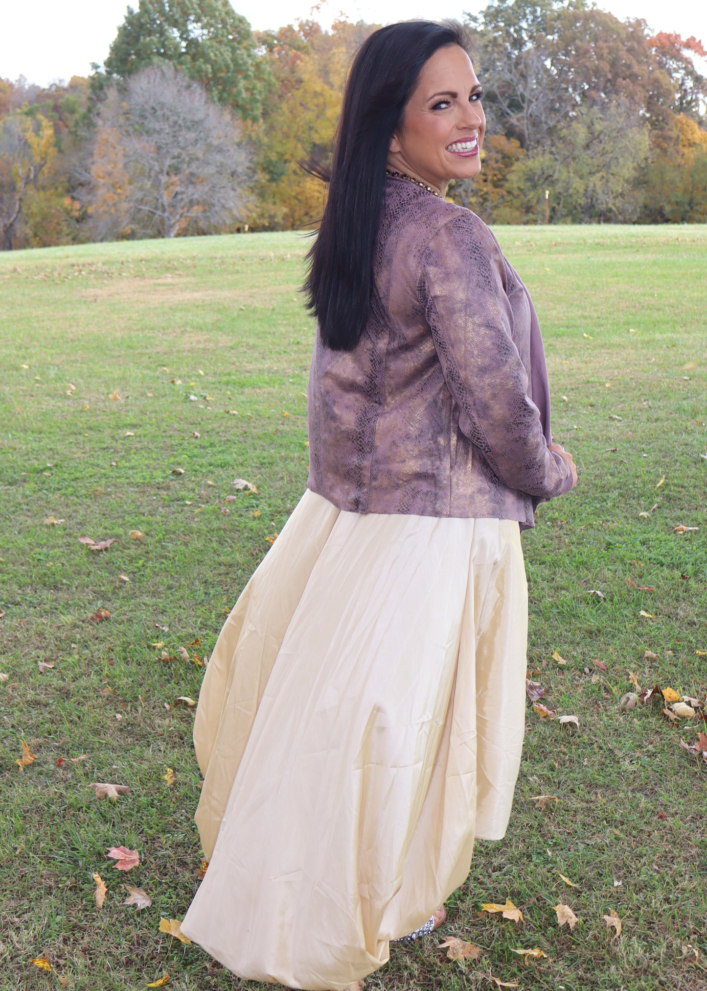 Pop The Bubbly Champagne Skirt