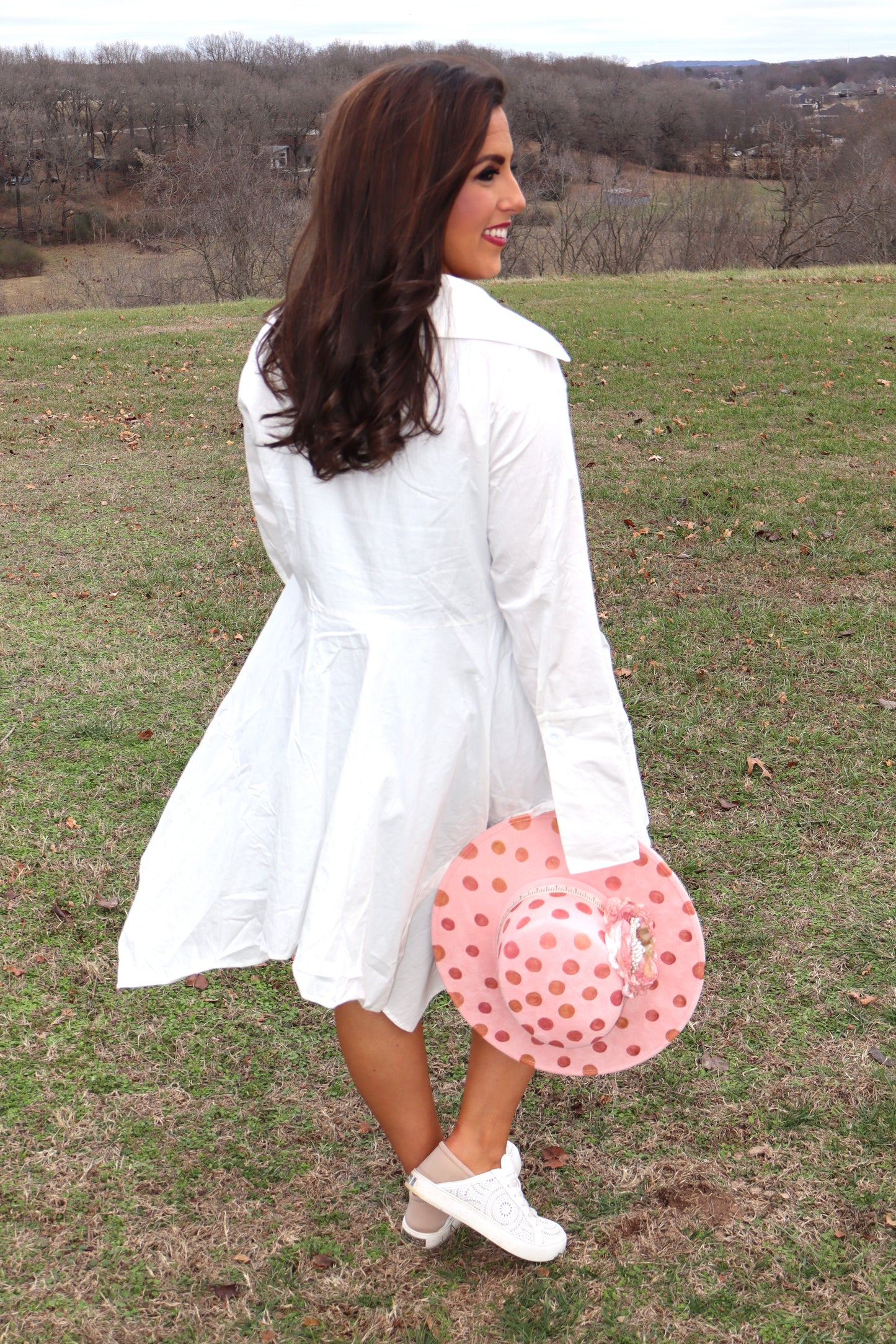 Queen of Everything Shark Bite Hem Dress