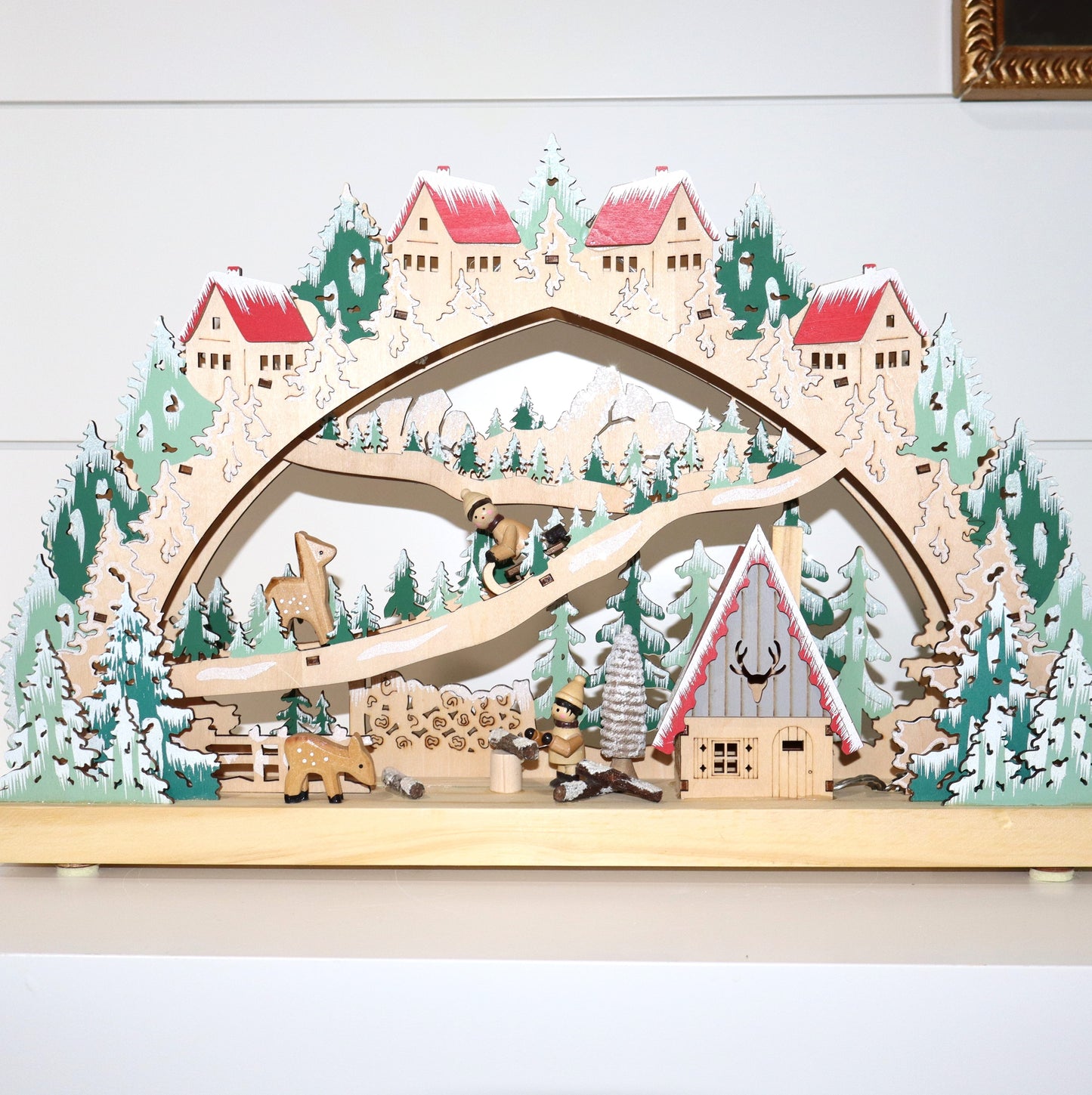 Scandinavian Mountain Scene (Set of 2)