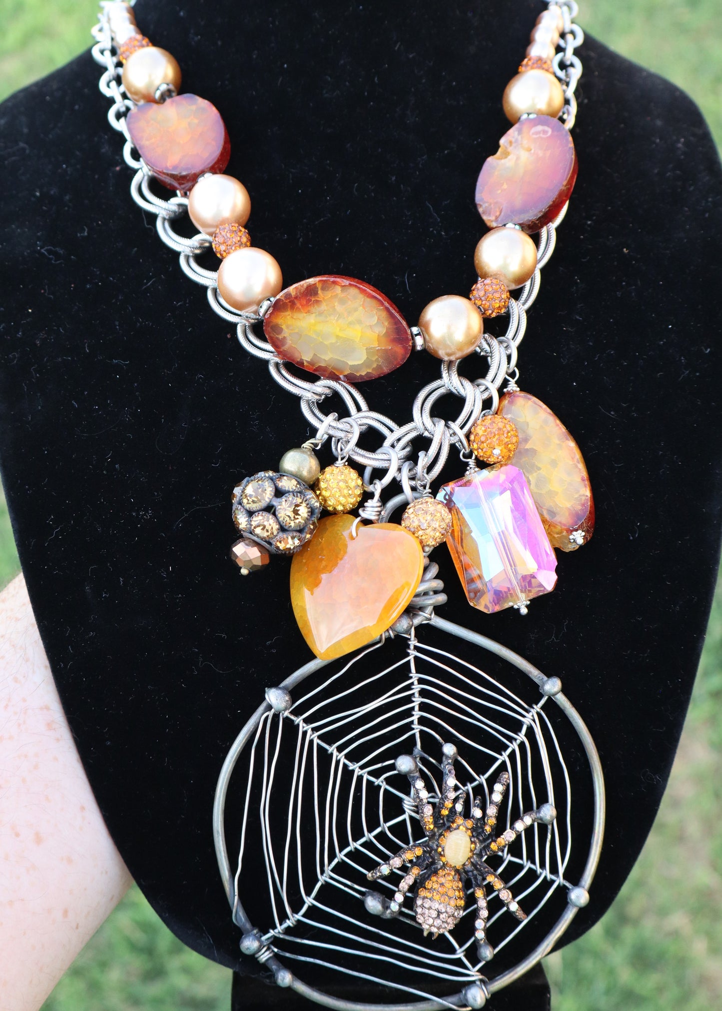 Tangled Web Necklace