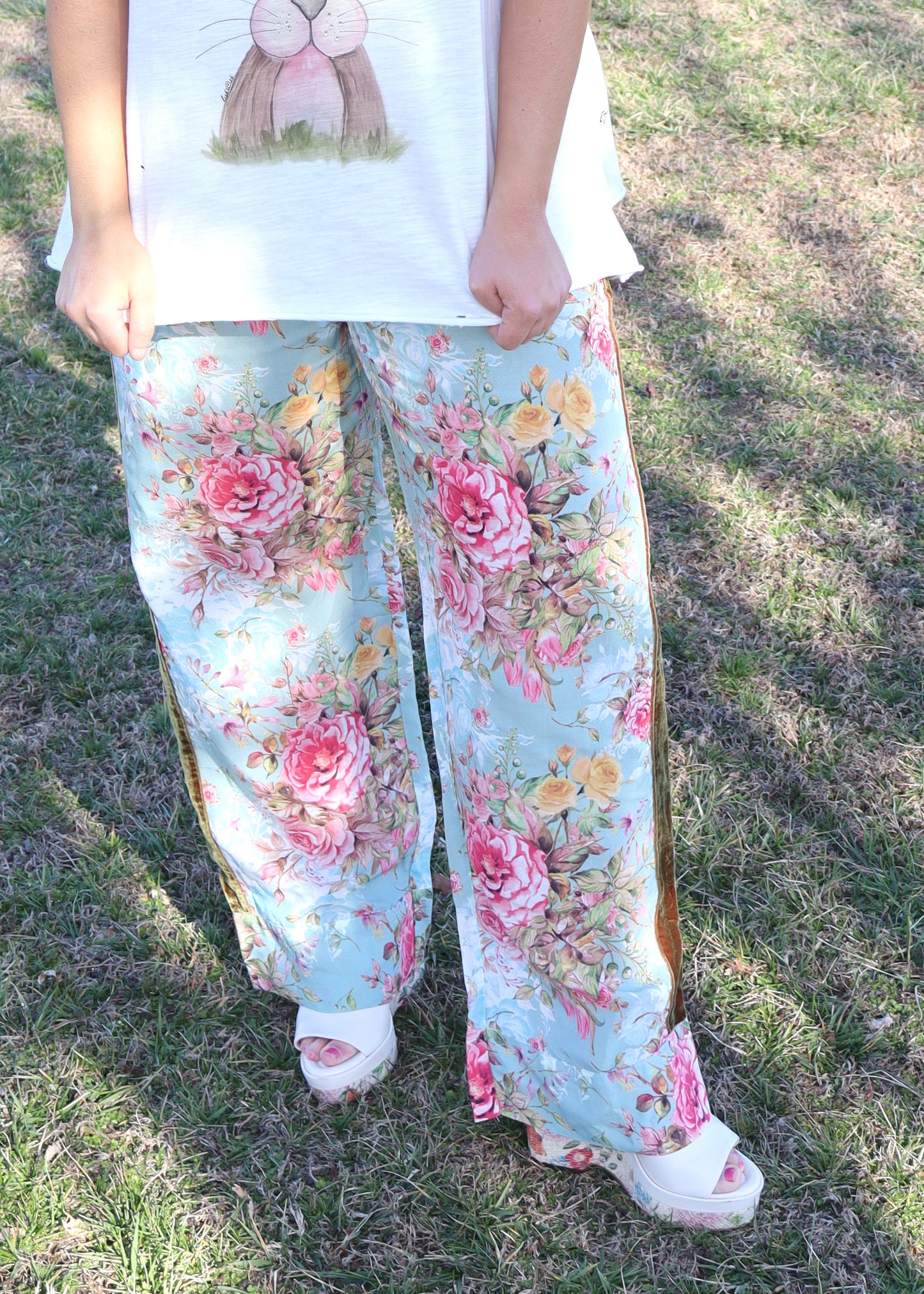 Valentina Pants - Aqua Foam