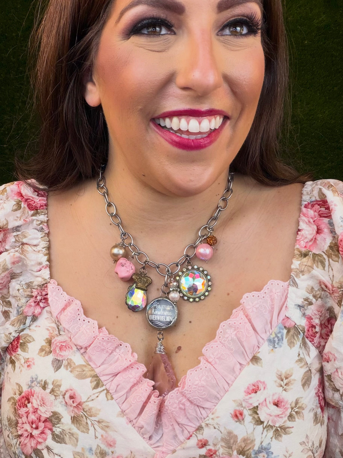 Big Baby Necklace - Pink