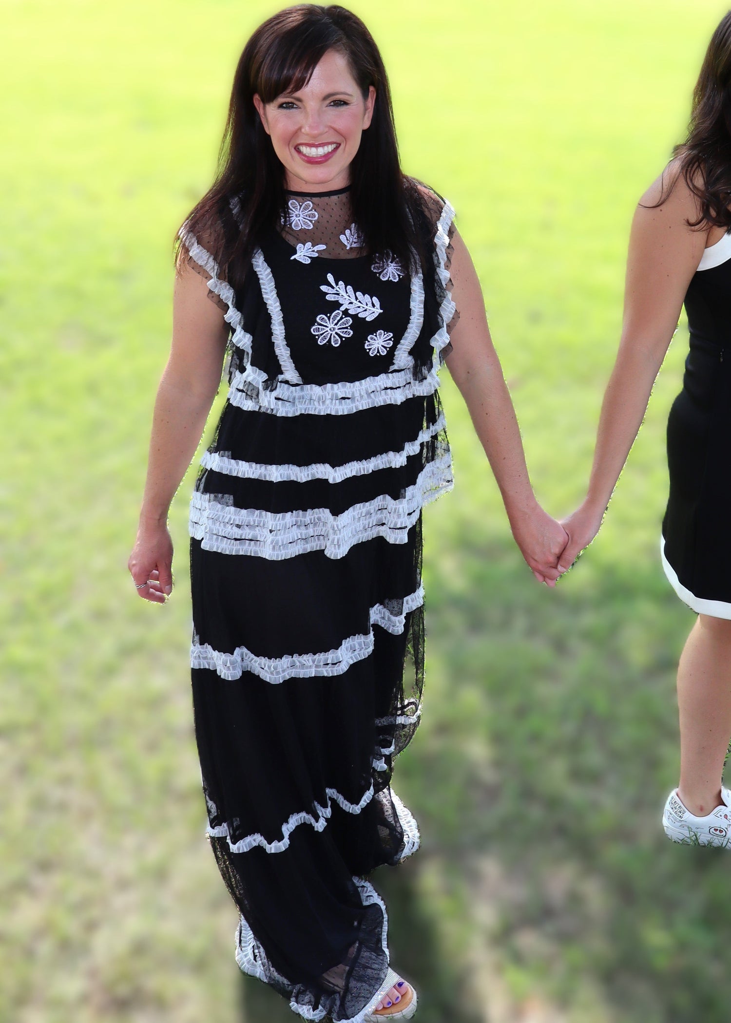 Black/White Graduation Dresses