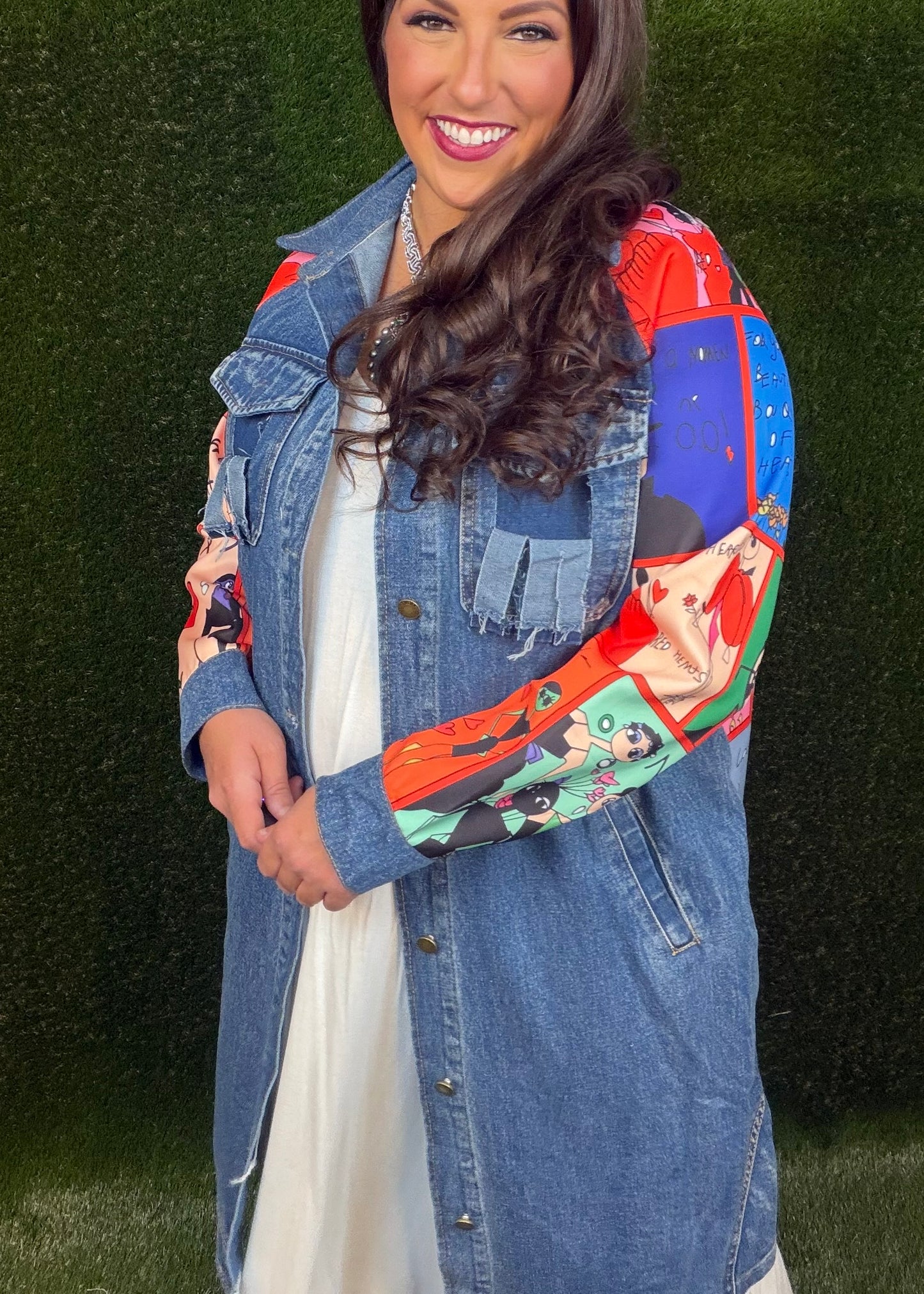 A French Love Denim Jacket