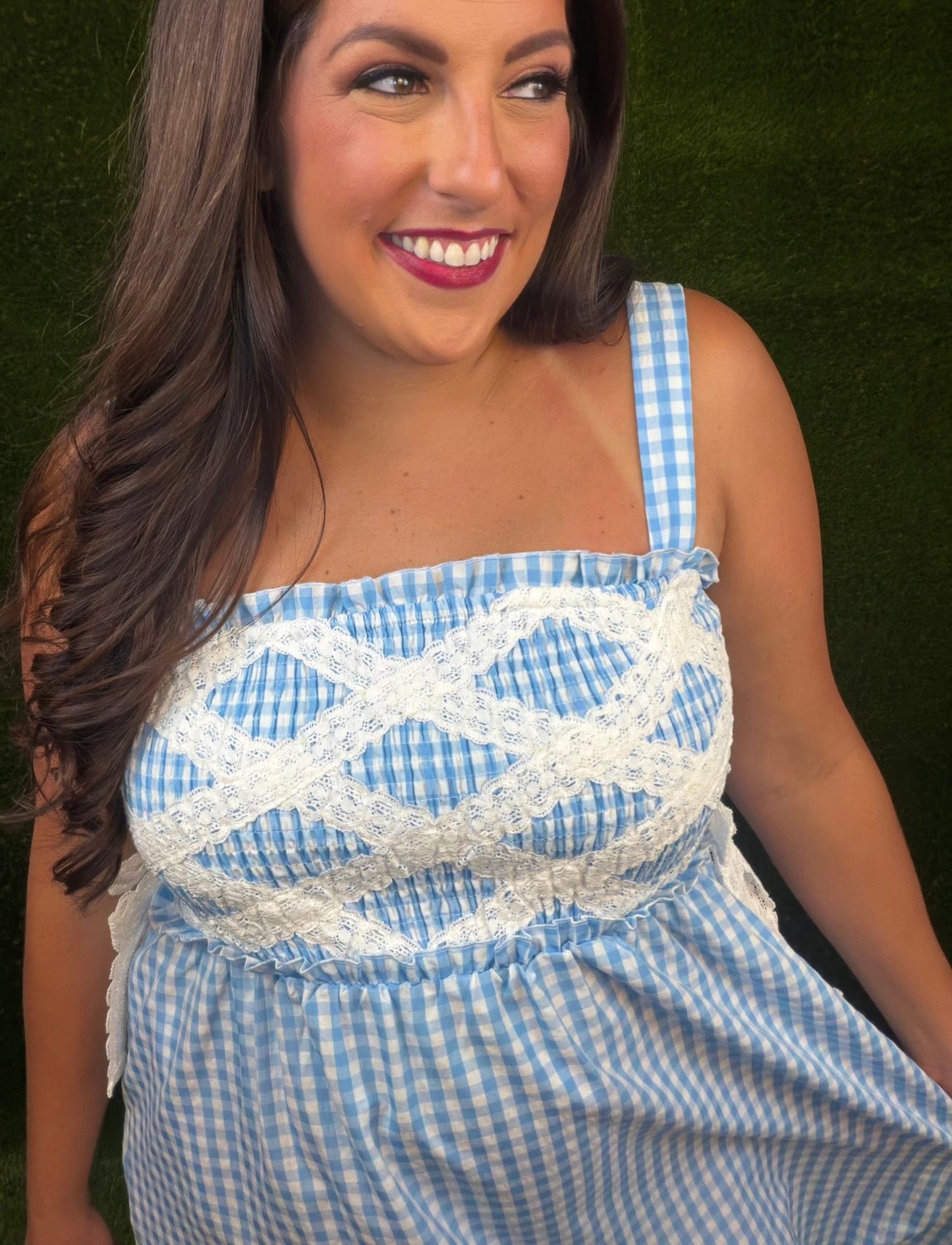 Blueberry Pie Midi Dress