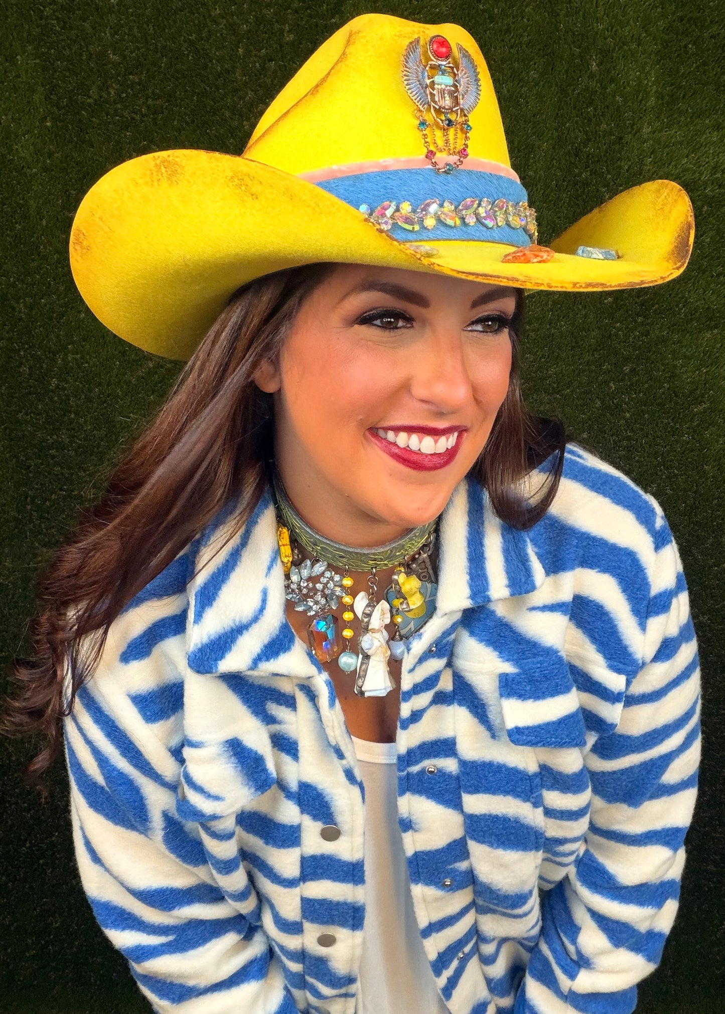Journey Is Worth It Cowboy Hat - Size Large