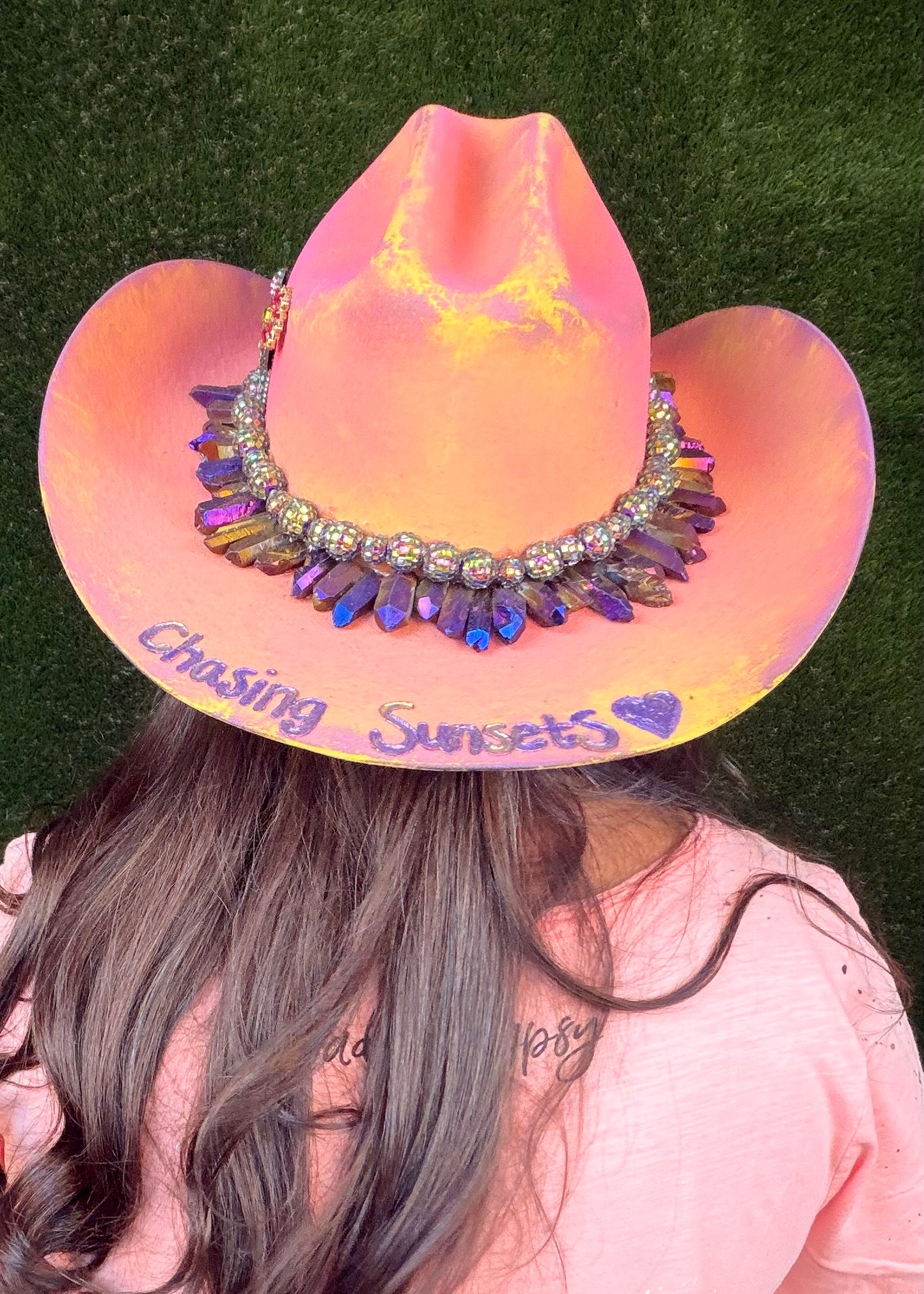 Chasing Sunsets Cowboy Hat - Size Medium