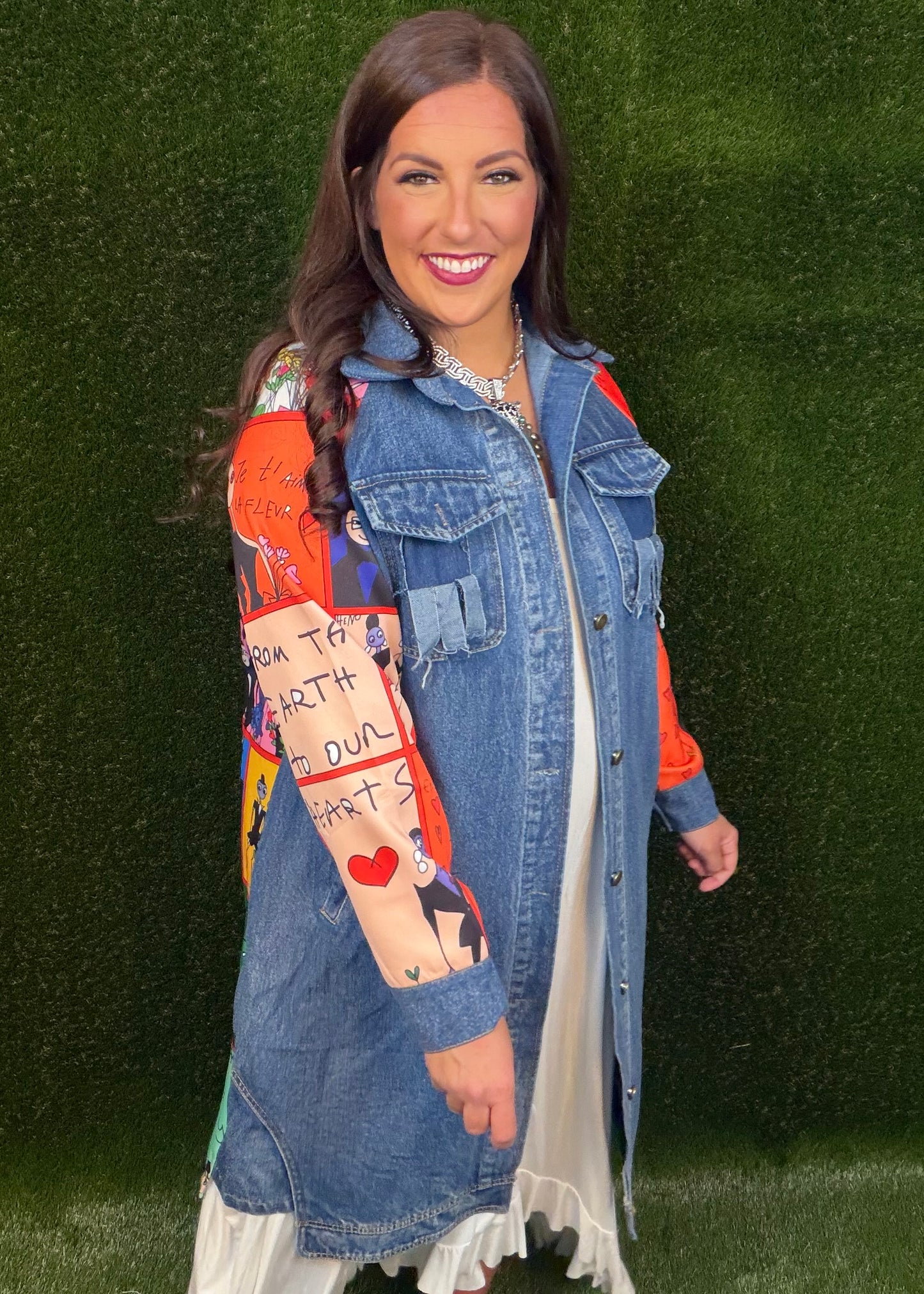 A French Love Denim Jacket