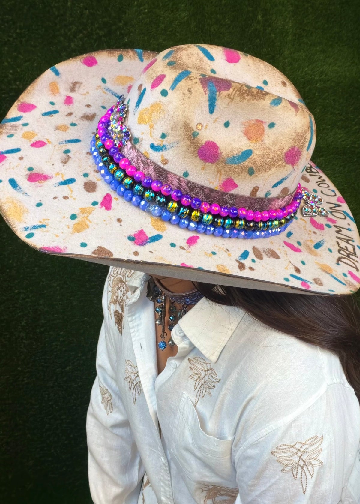 Dream On, Cowboy Hat - Size 7 1/2
