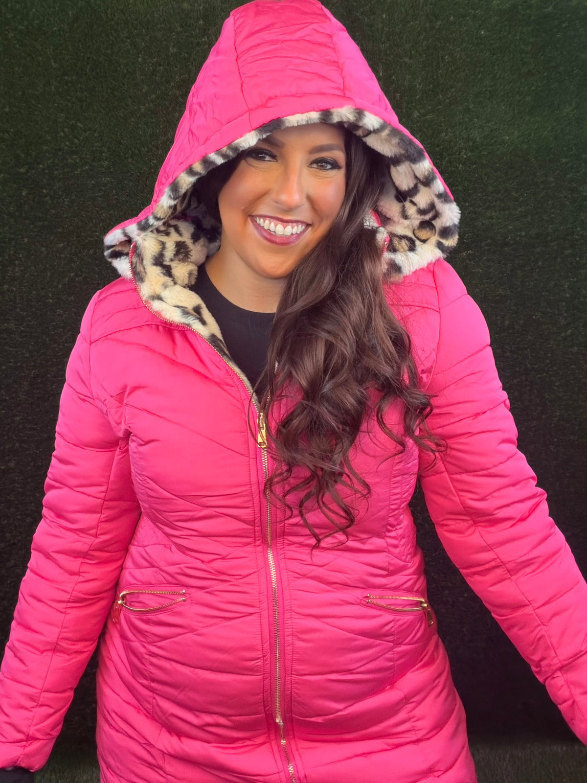 Wild Thing Reversible Jacket - Pink