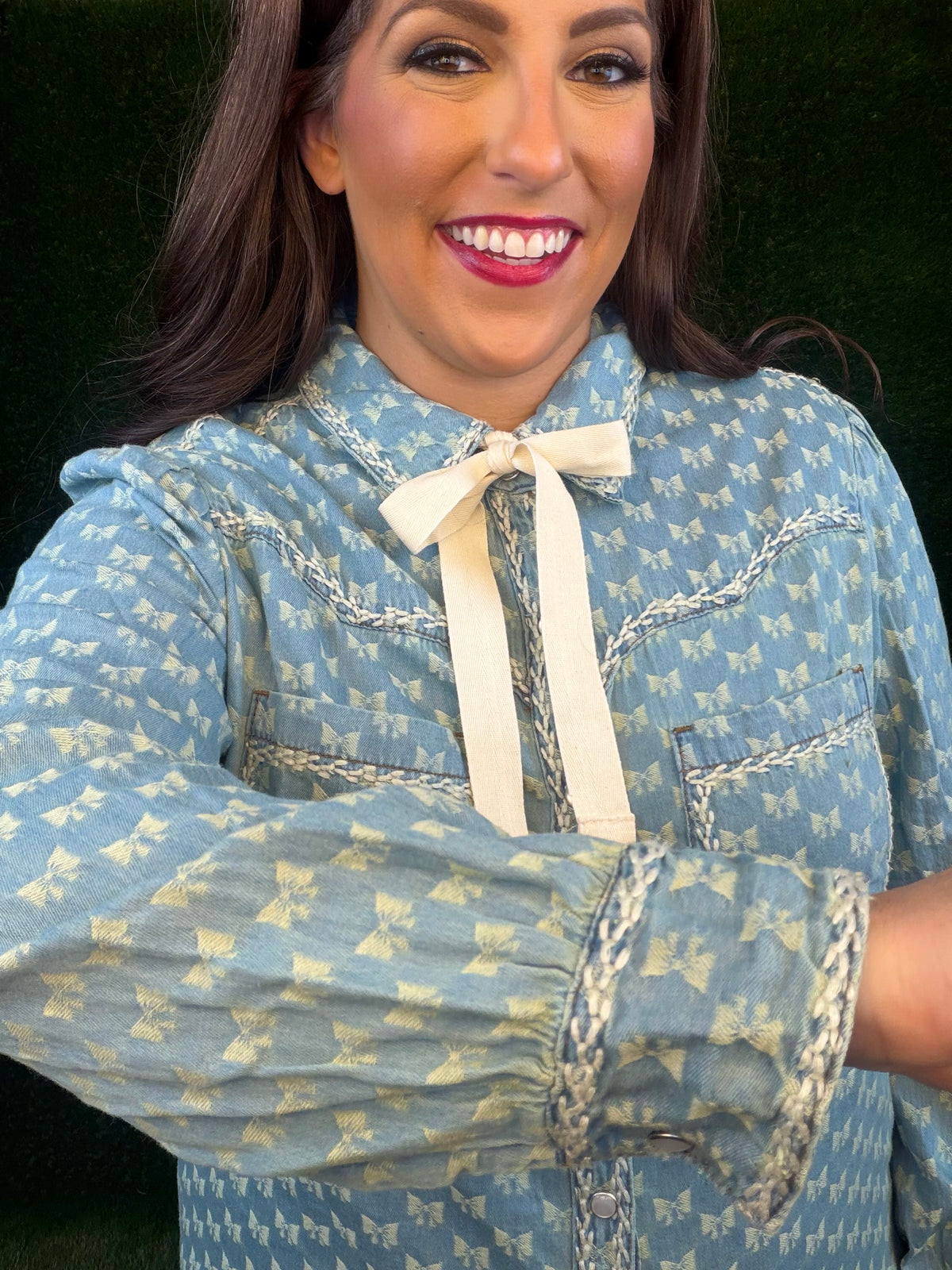 Smoky Mountain Sweetheart Collared Shirt