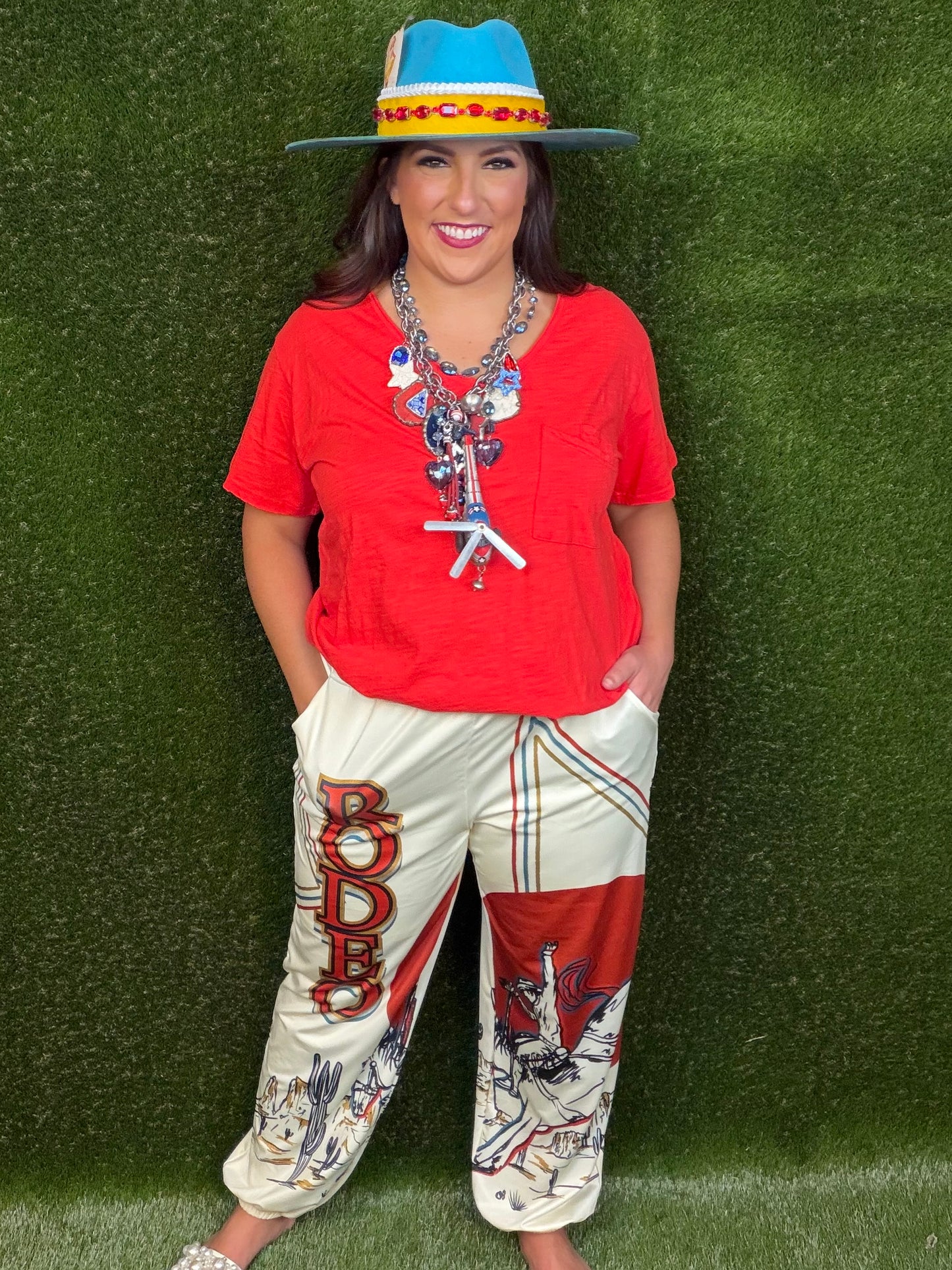 Rodeo Cowgirl Jogger Pants