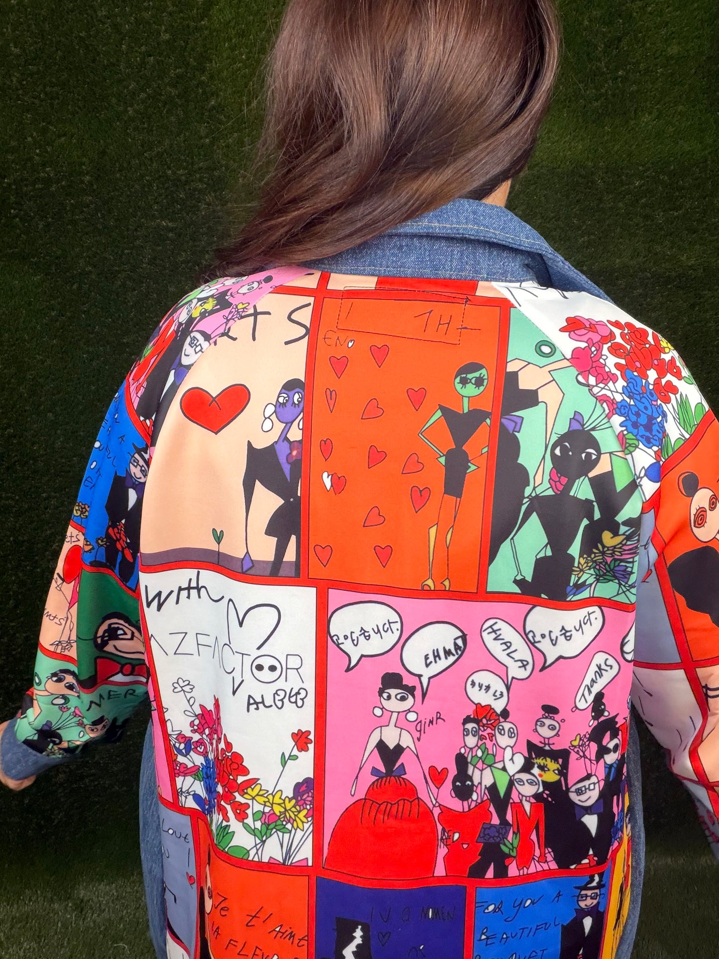 A French Love Denim Jacket