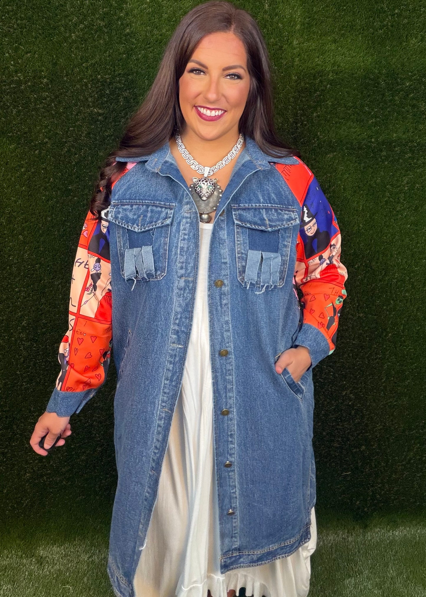 A French Love Denim Jacket