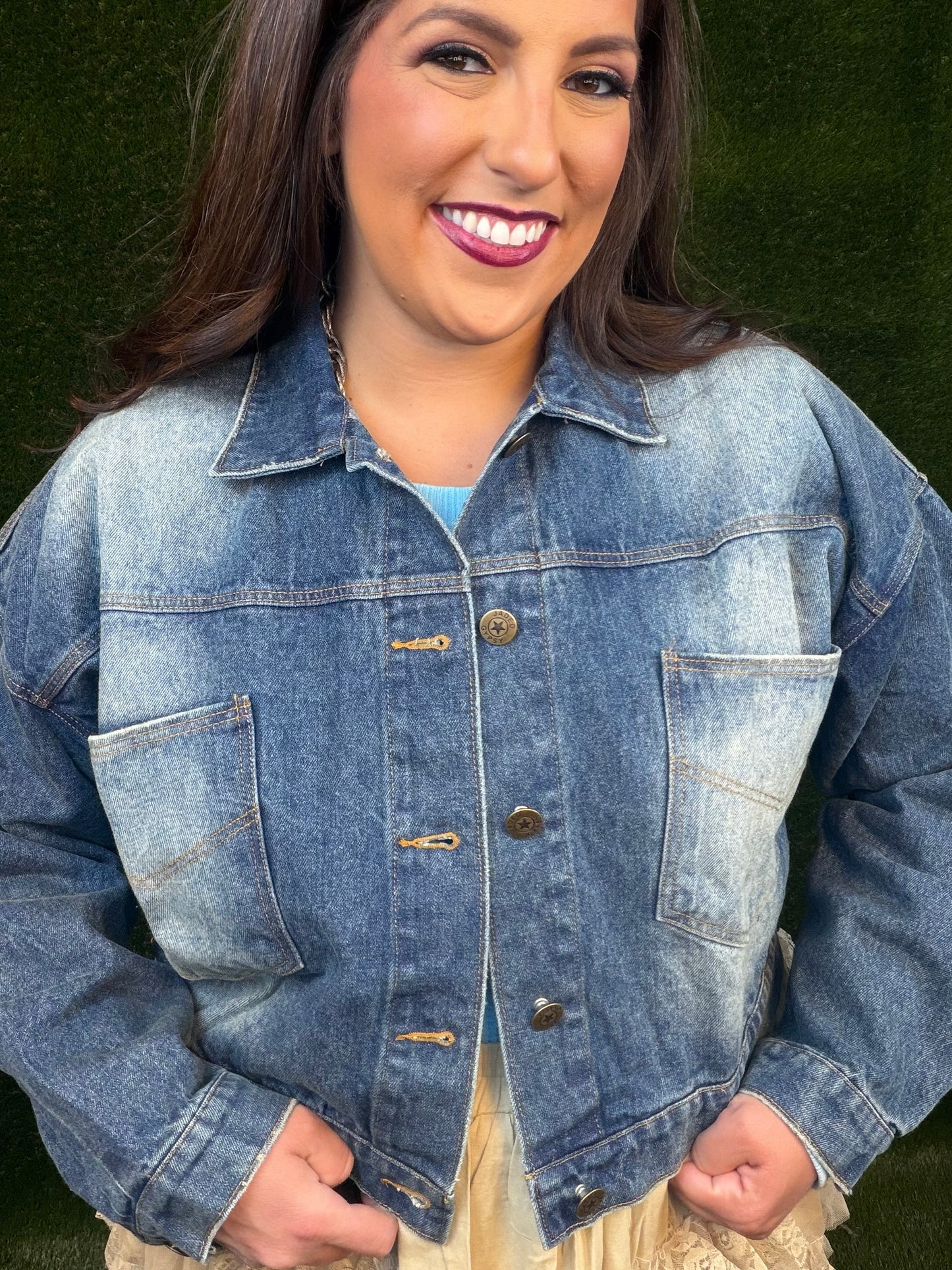 Venture On Jacket - Denim Jean Jacket