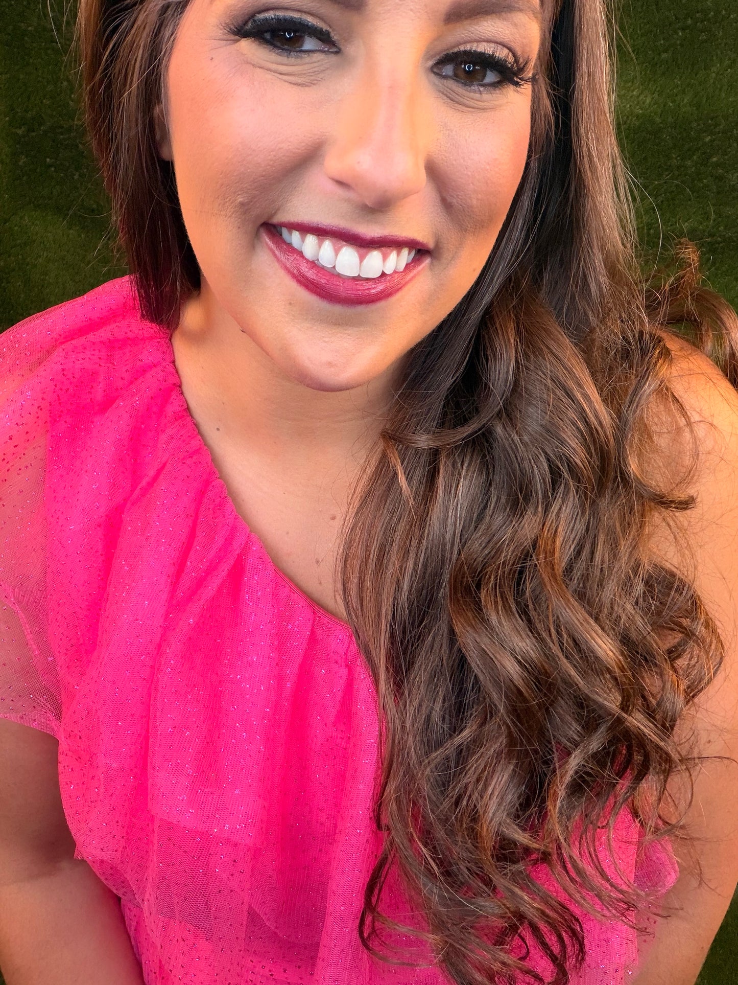 Life's A Party Midi Dress - Hot Pink