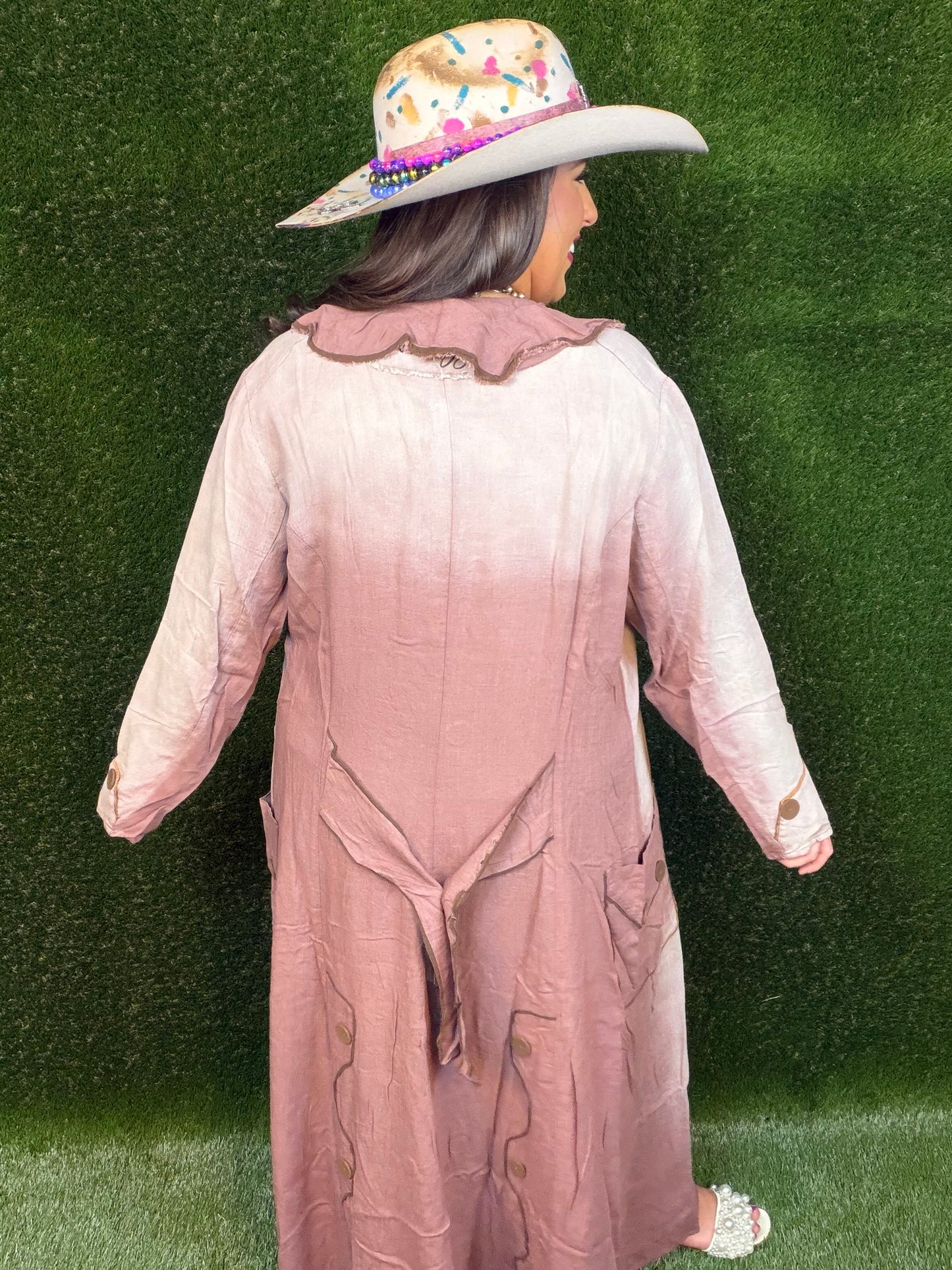 Lost in Love Duster - Mauve