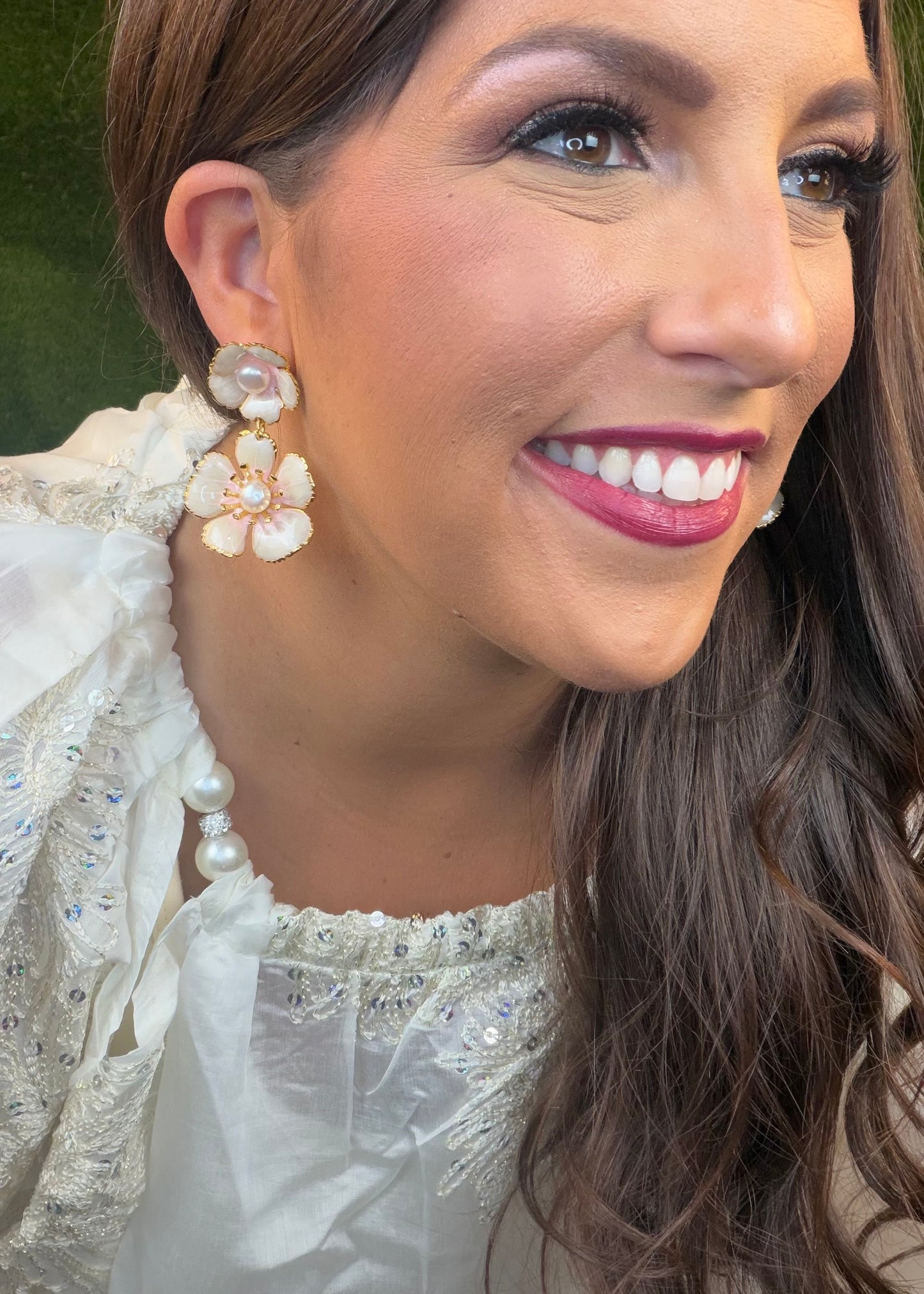 Color Drop in Pearl and Pink