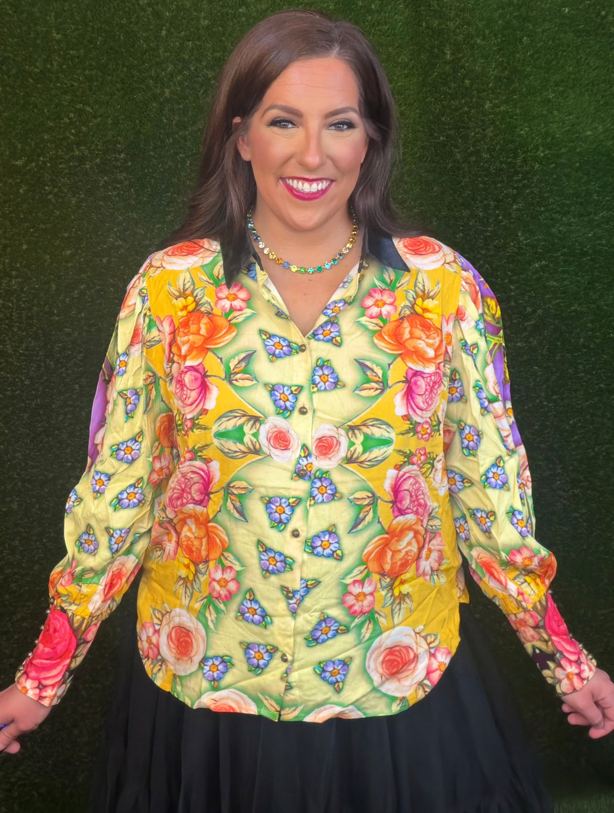 Venera Shirt - Golden Night Yellow