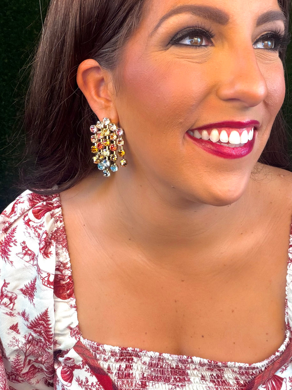 Cady Earrings - Sunset