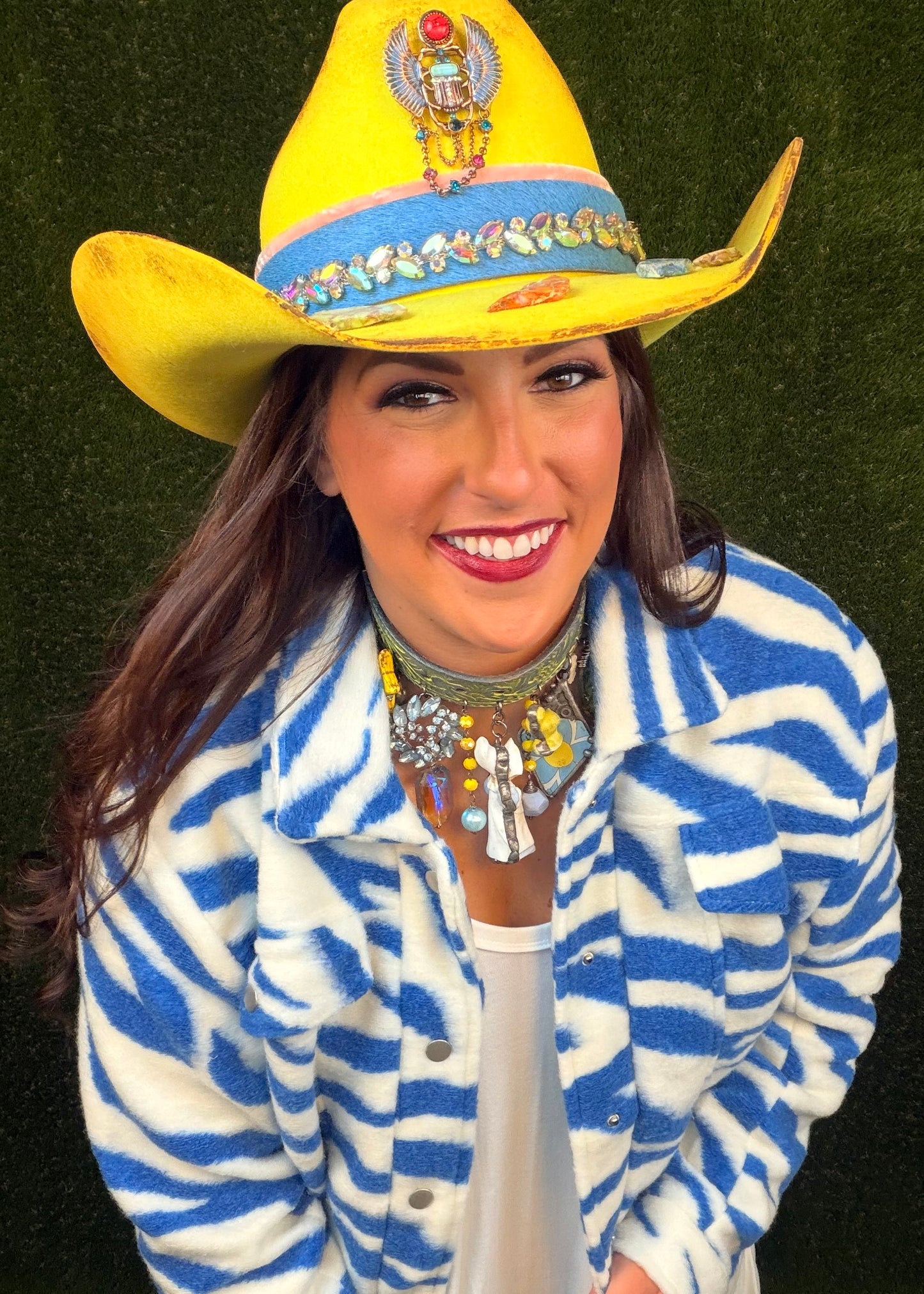 Journey Is Worth It Cowboy Hat - Size Large