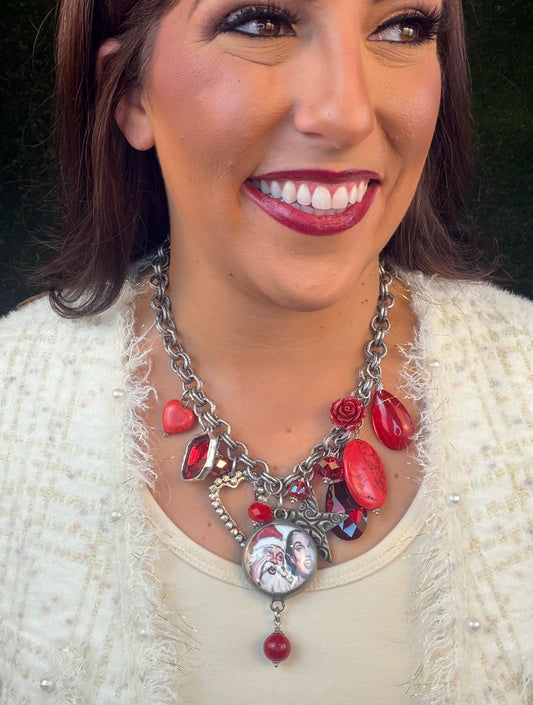 Santa's Naughty List Necklace