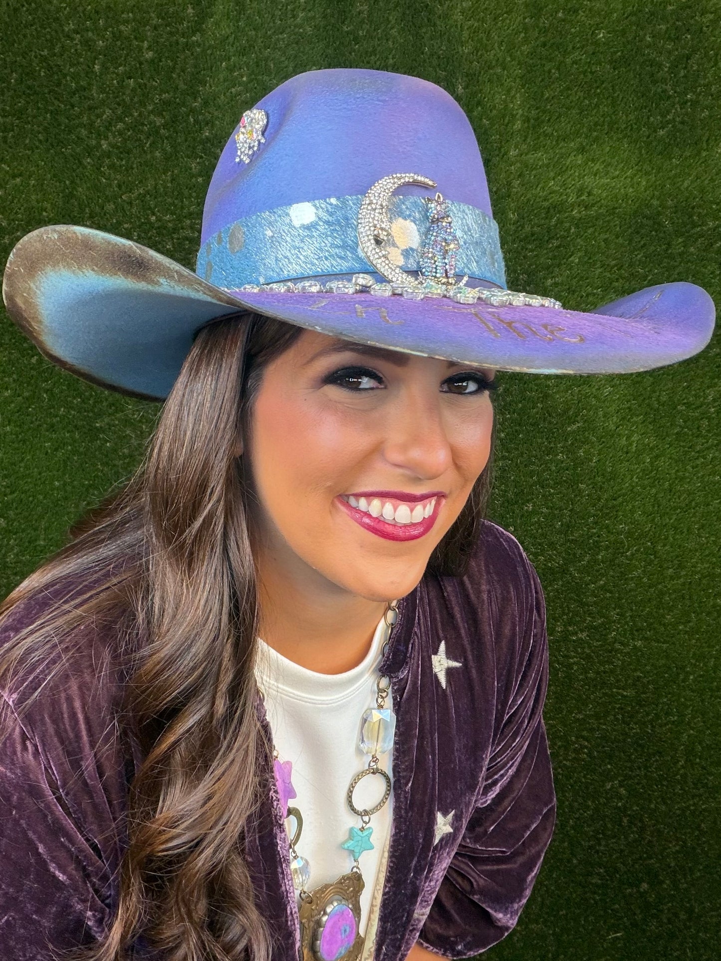 Dancing In The Moonlight Cowboy Hat - Size Medium
