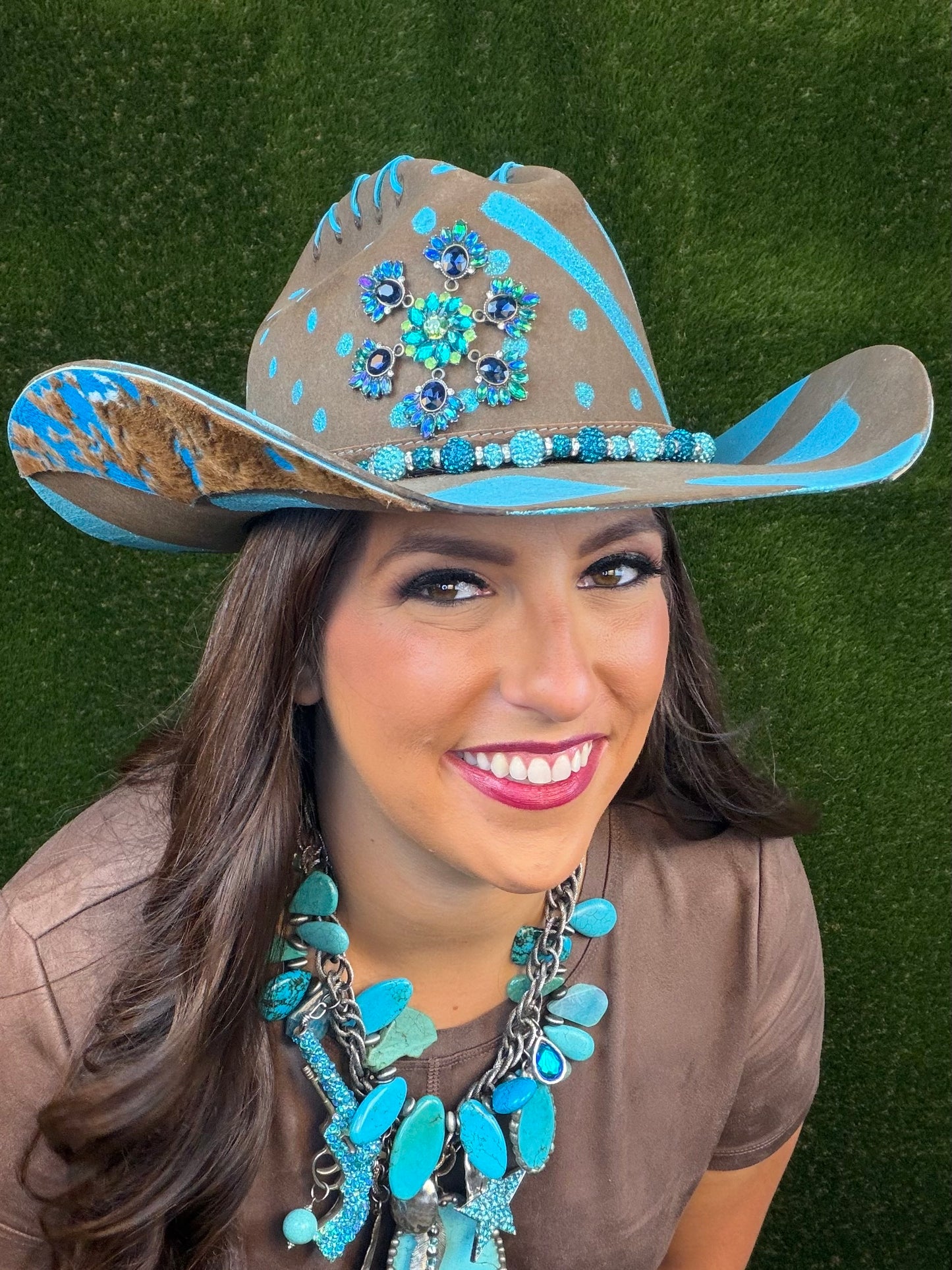 Nobody Puts Baby In A Box Cowboy Hat - Size 7 1/8
