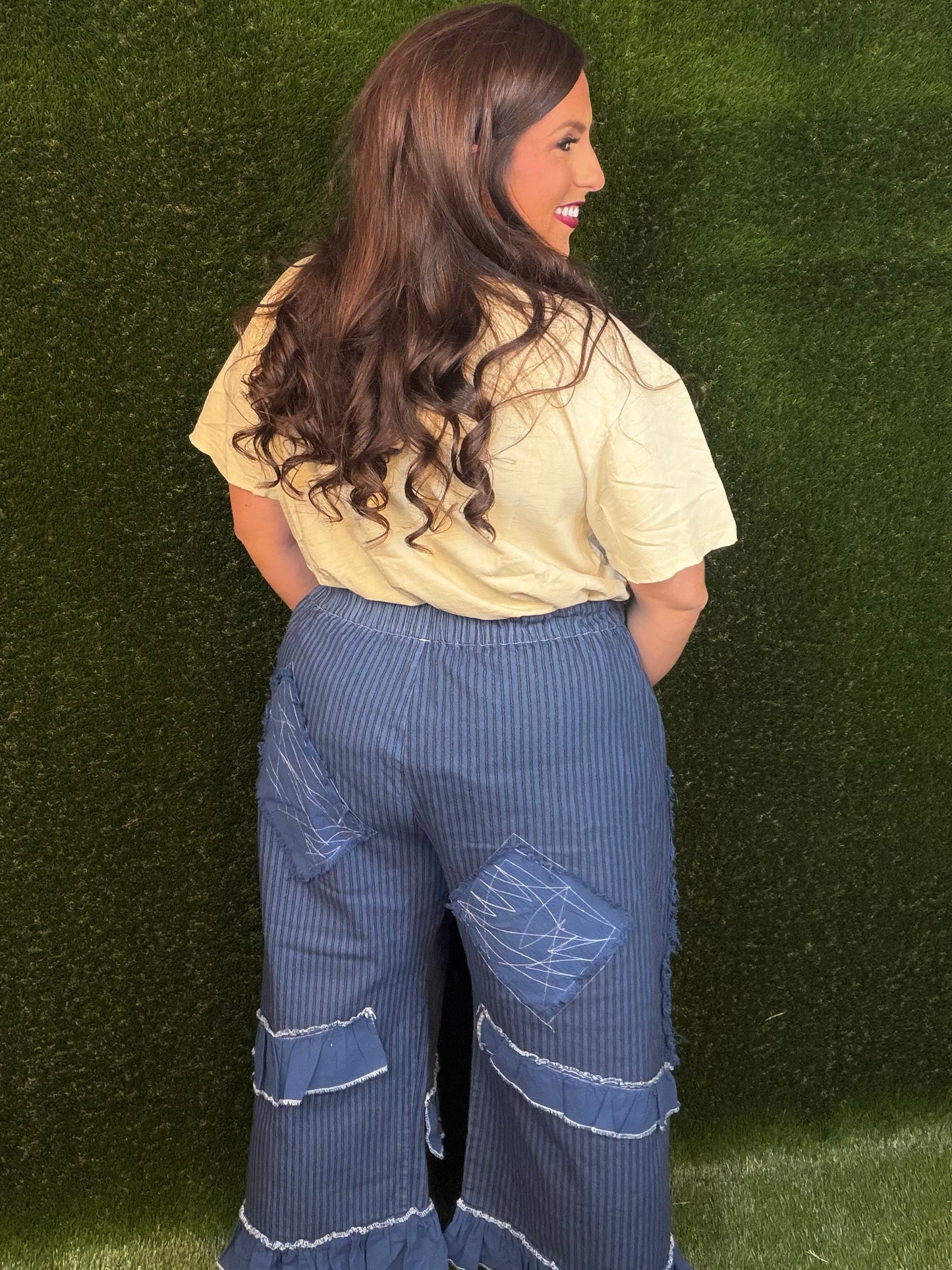 Talk Denim To Me Pants