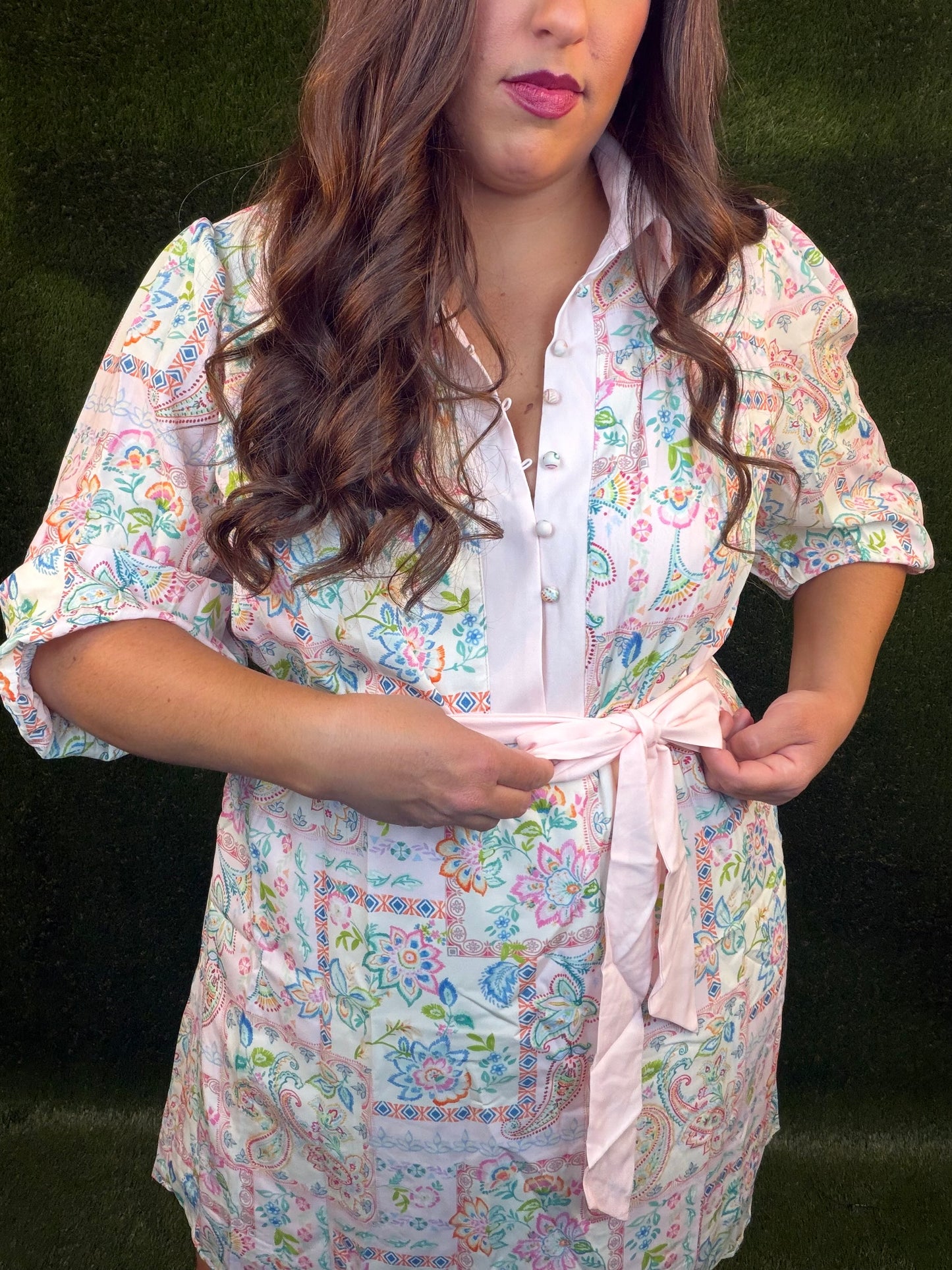 Ballerina florals dress